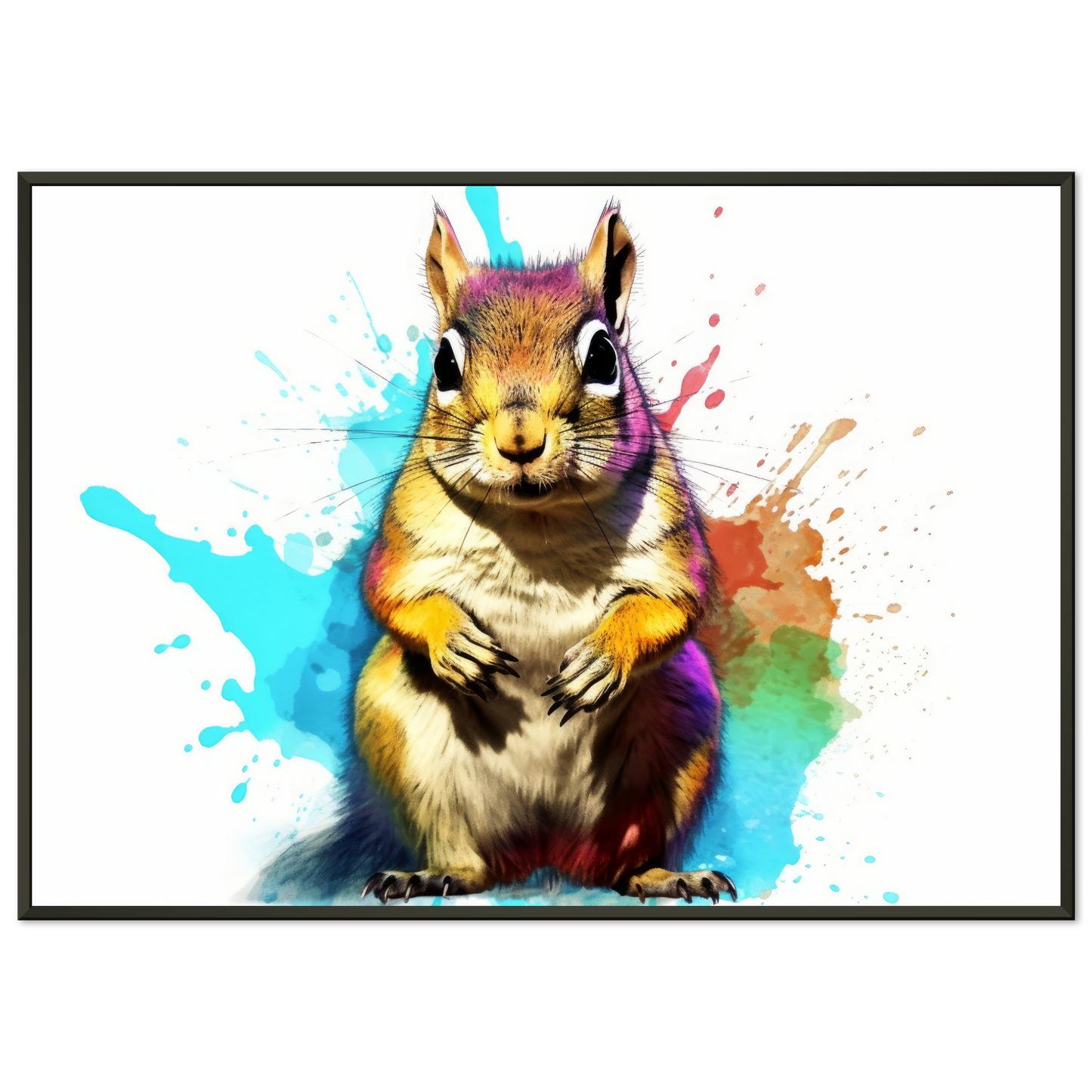 Streifenhörnchen Pop-Art (SQUIRREL11)