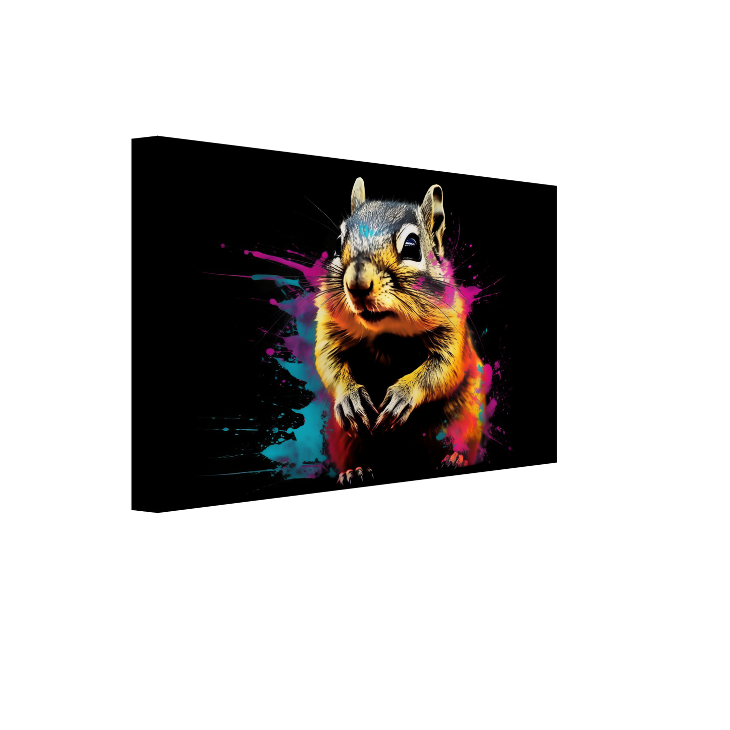 Chipmunk pop art (SQUIRREL13)