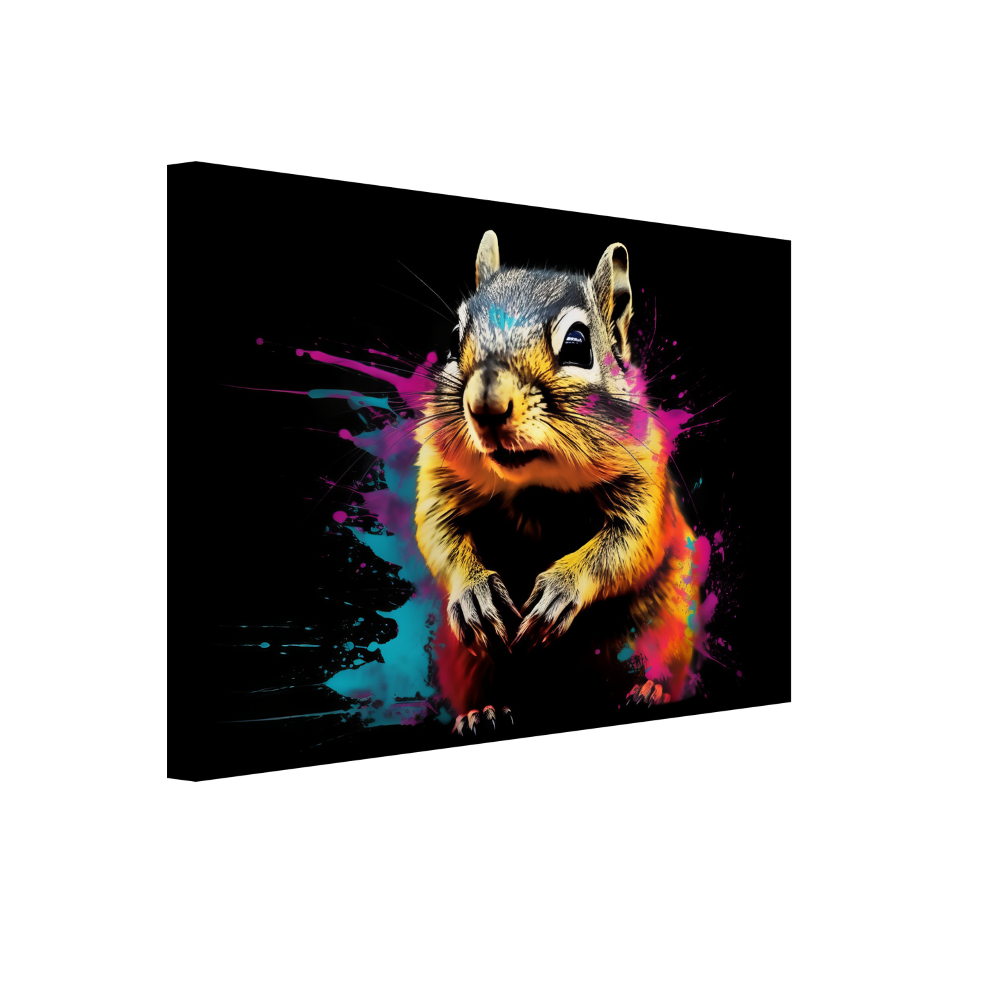 Chipmunk pop art (SQUIRREL13)