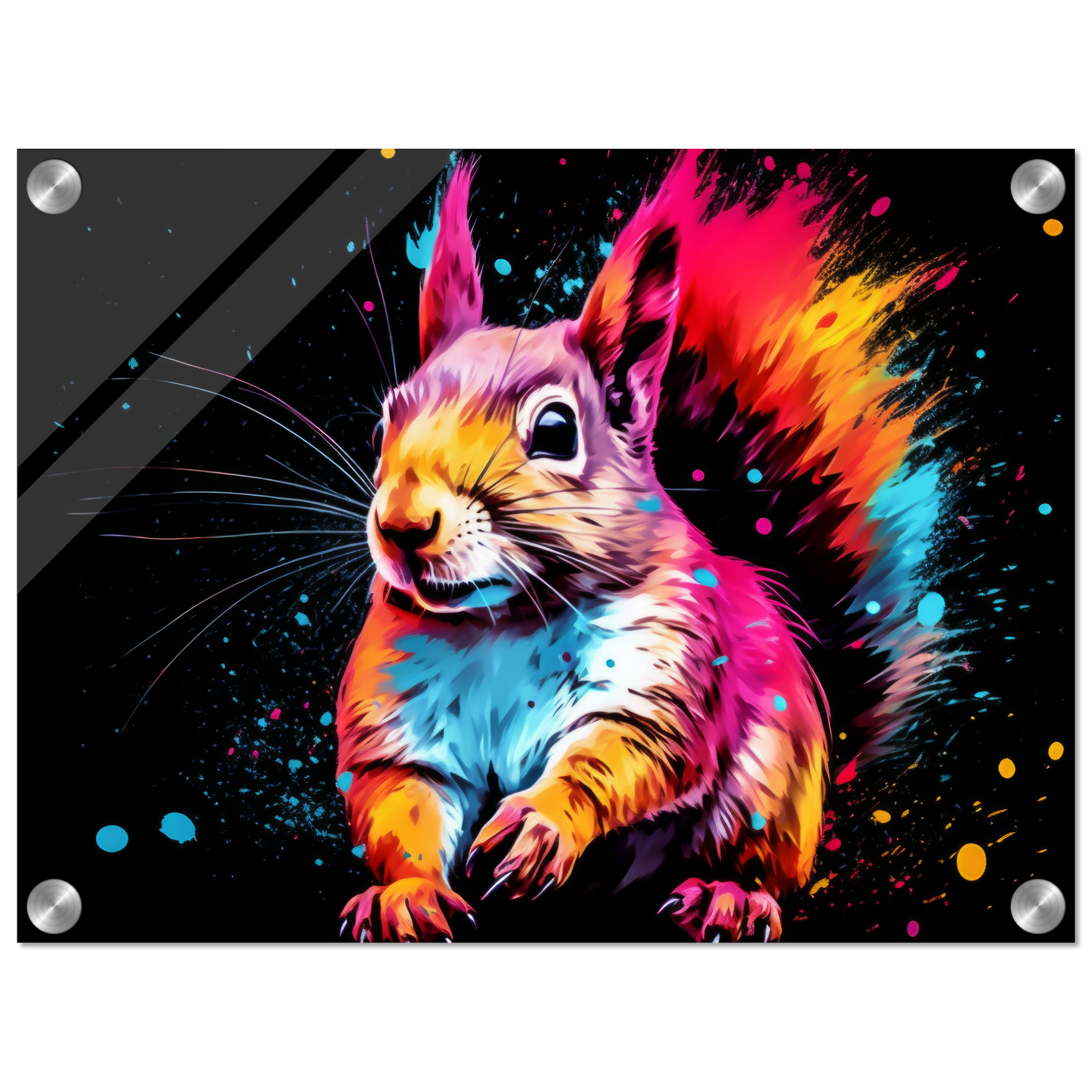 Squirrel pop art (SQUIRREL17)