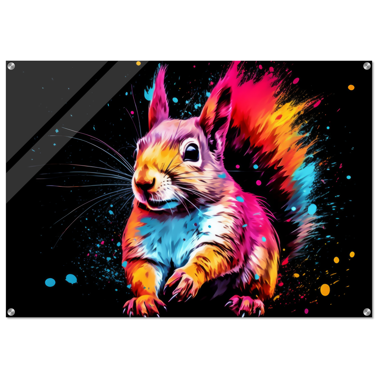 Squirrel pop art (SQUIRREL17)