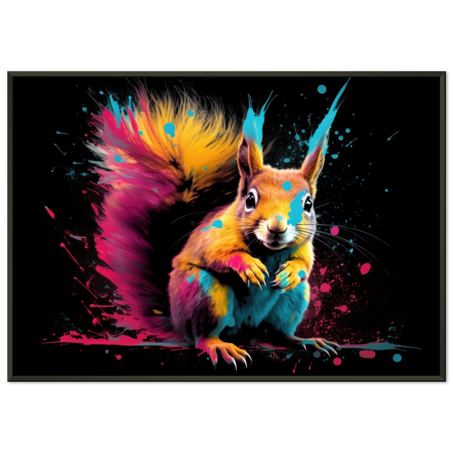 Squirrel pop art (SQUIRREL18)