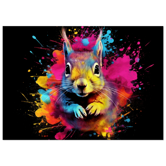 Eichhörnchen Pop-Art (SQUIRREL20)