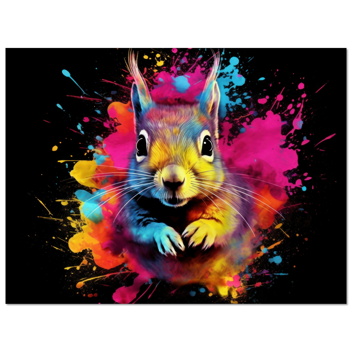 Squirrel pop art (SQUIRREL20)