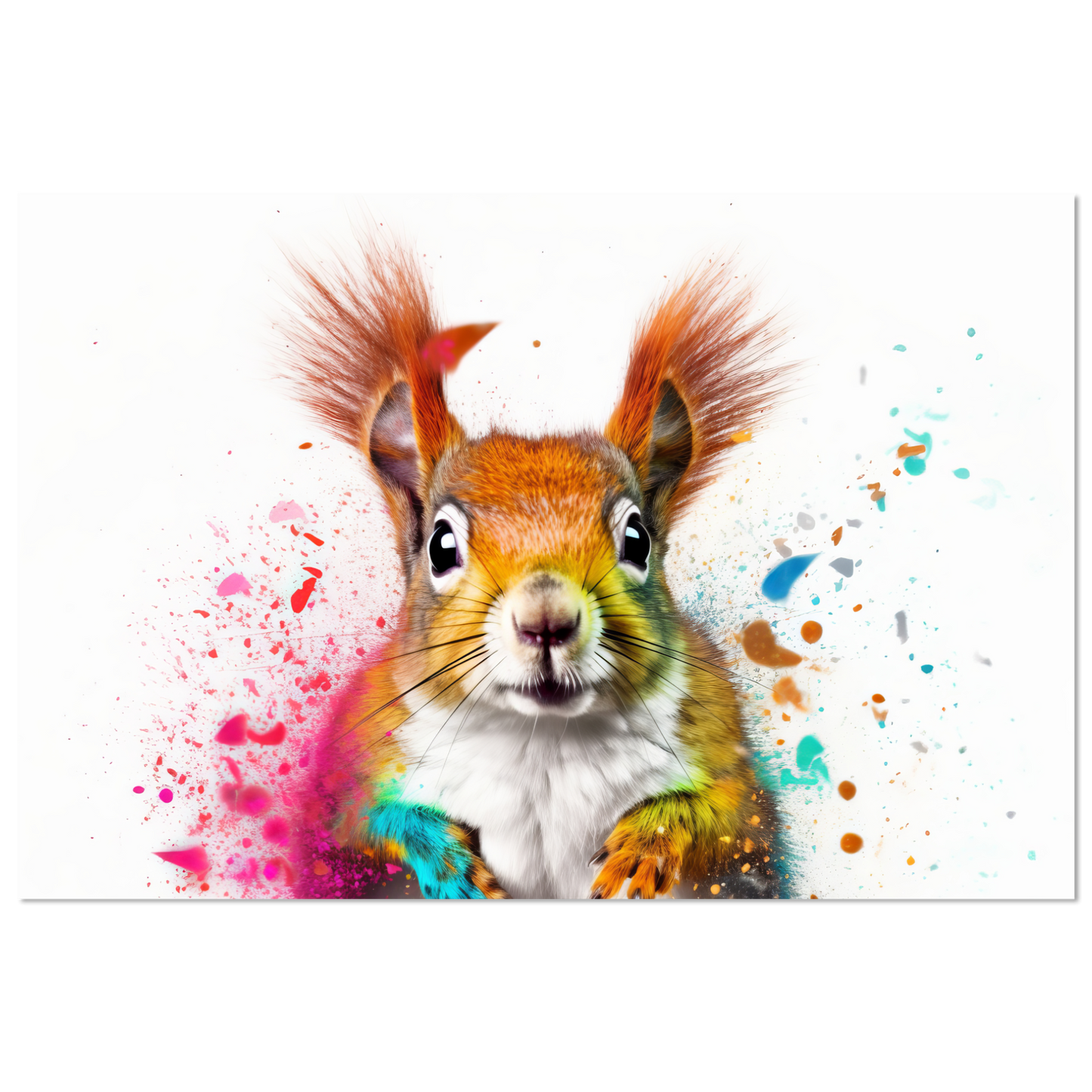 Squirrel pop art (SQUIRREL22)