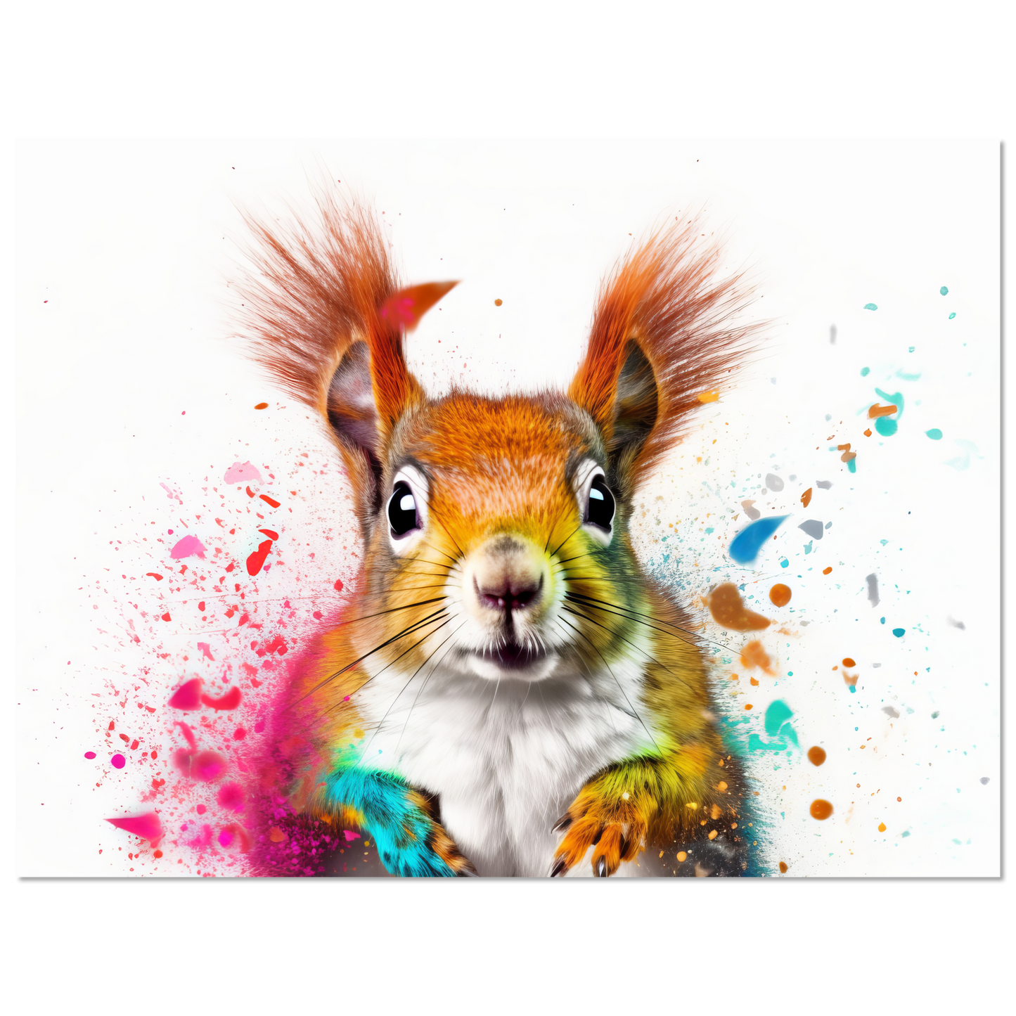 Squirrel pop art (SQUIRREL22)