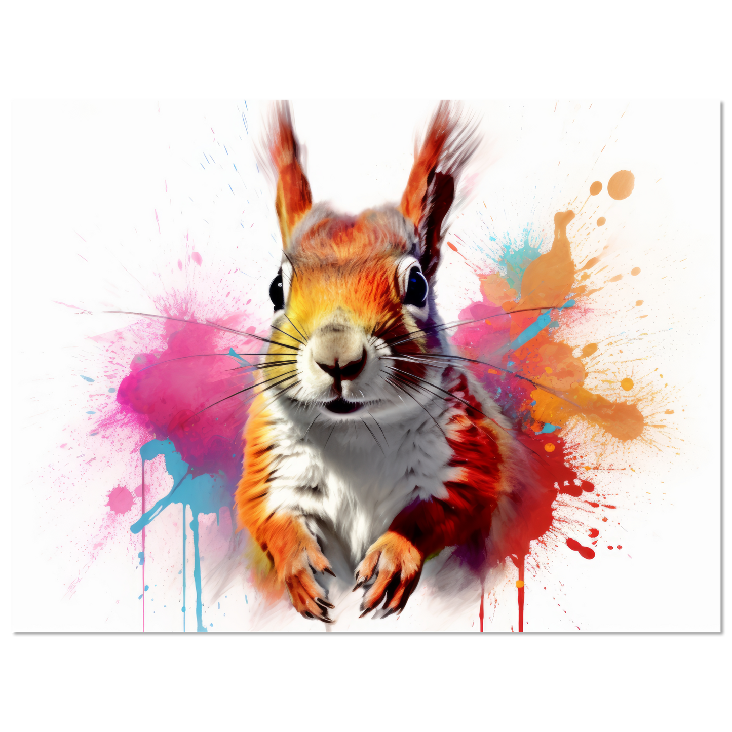 Squirrel pop art (SQUIRREL23)