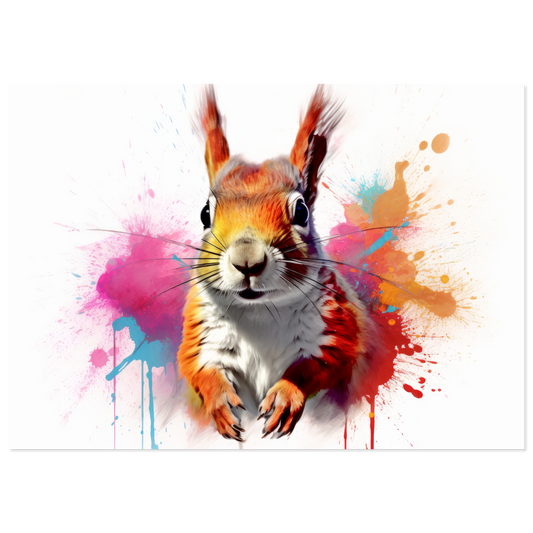Eichhörnchen Pop-Art (SQUIRREL23)