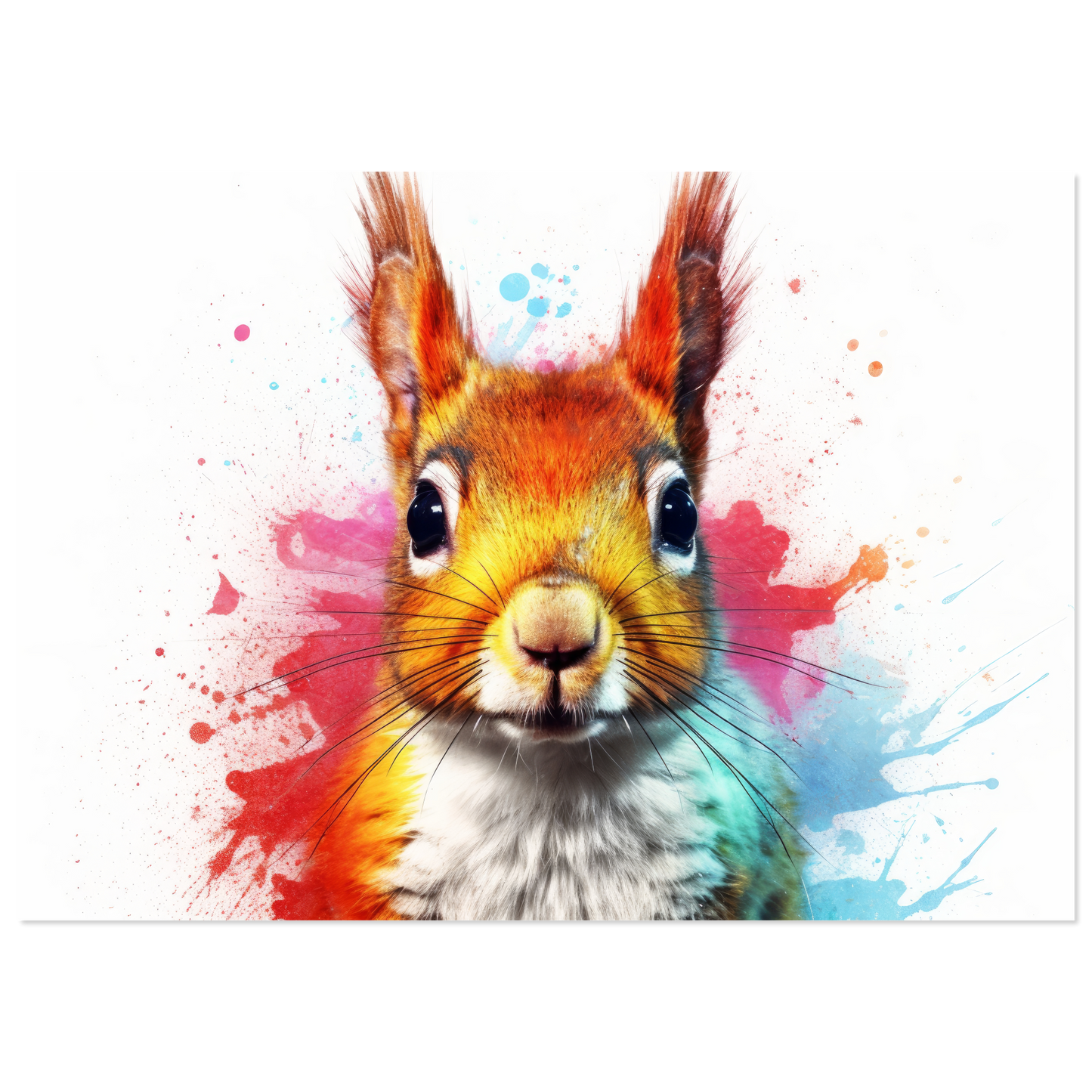 Squirrel pop art (SQUIRREL24)