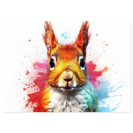 Eichhörnchen Pop-Art (SQUIRREL24)