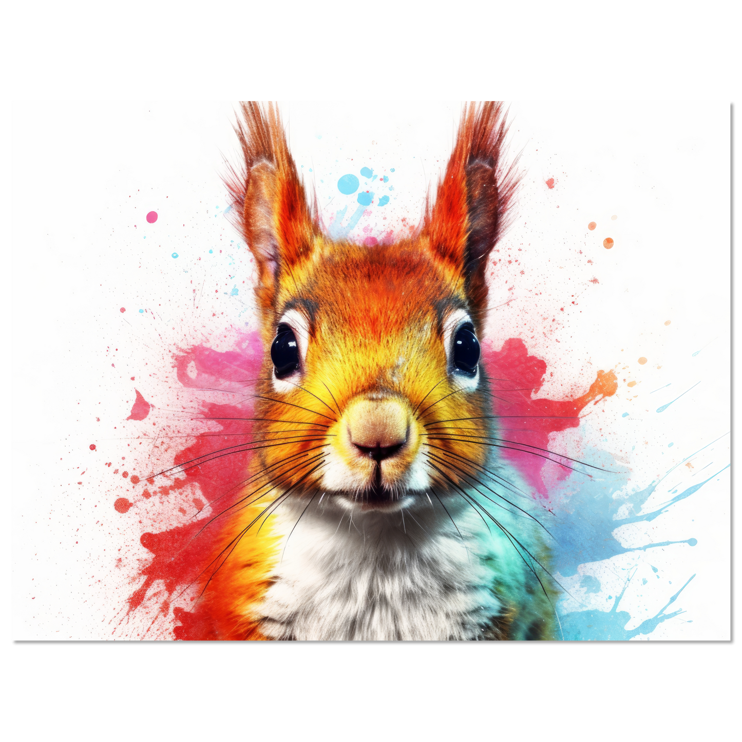 Squirrel pop art (SQUIRREL24)