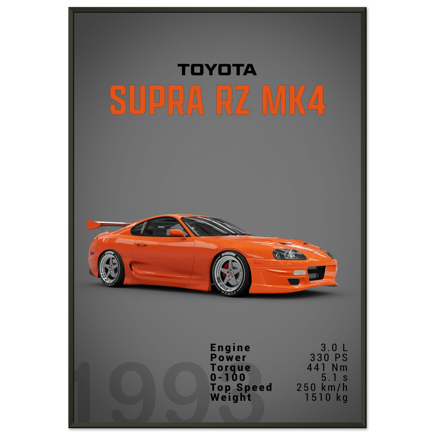 Toyota Supra RZ MK4 (SUPRA03D)