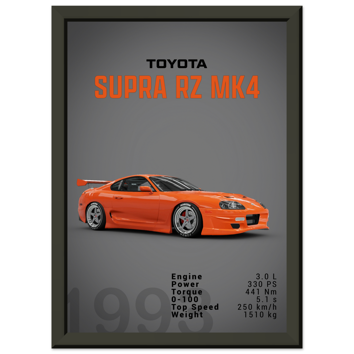Toyota Supra RZ MK4 (SUPRA03D)