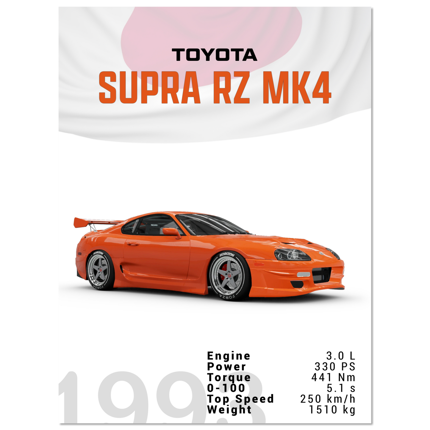 Toyota Supra RZ MK4 (SUPRA03)