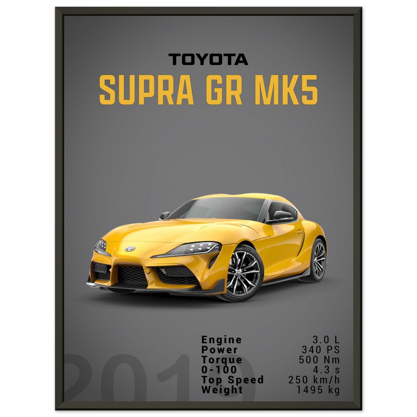 Toyota Supra GR MK5 (SUPRA04D)