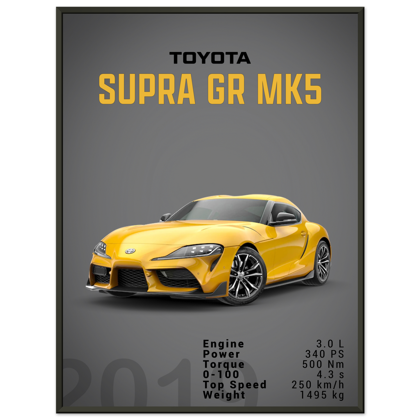 Toyota Supra GR MK5 (SUPRA04D)