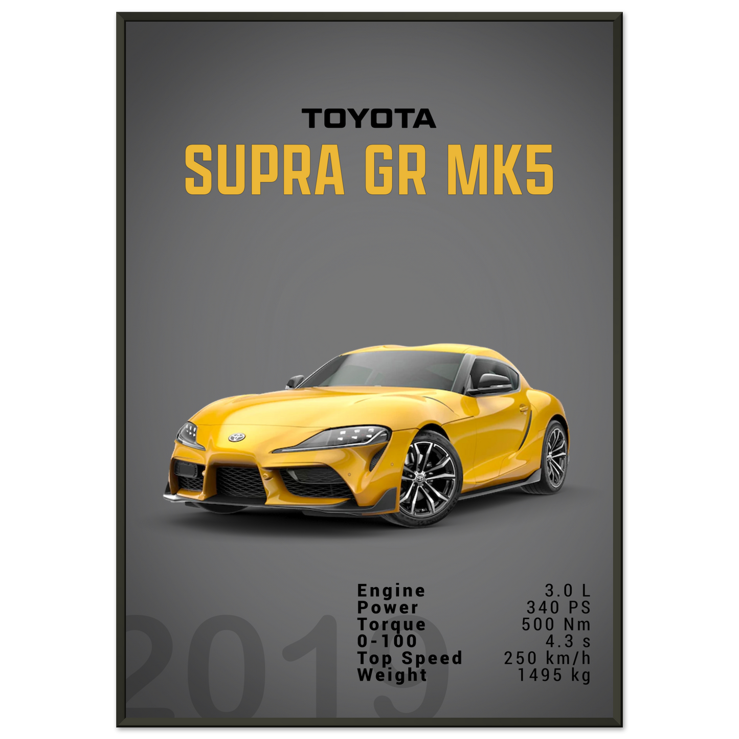 Toyota Supra GR MK5 (SUPRA04D)