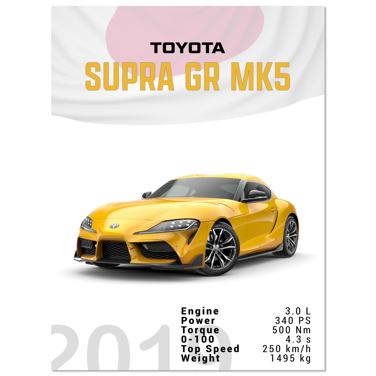 Toyota Supra GR MK5 (SUPRA04)