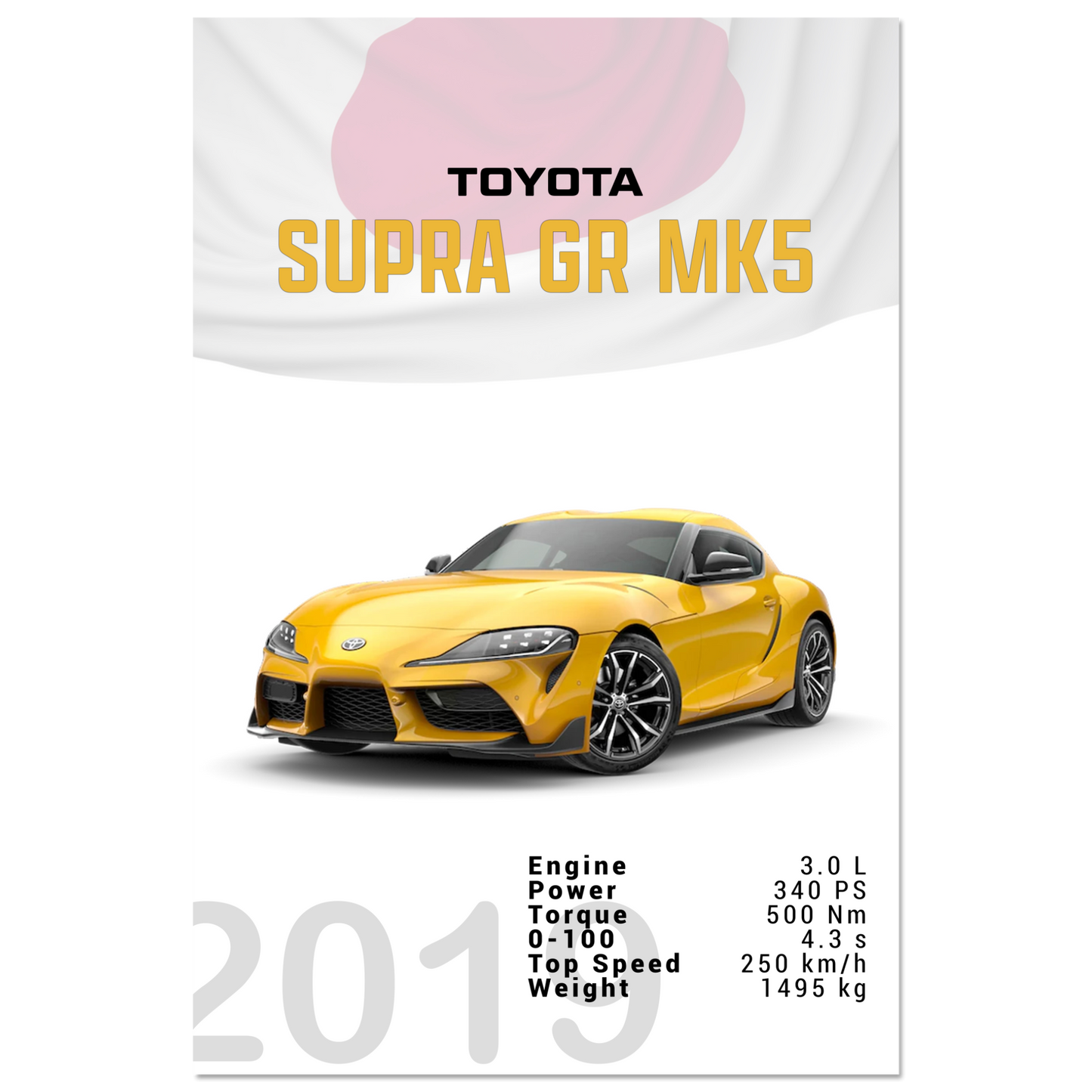 Toyota Supra GR MK5 (SUPRA04)