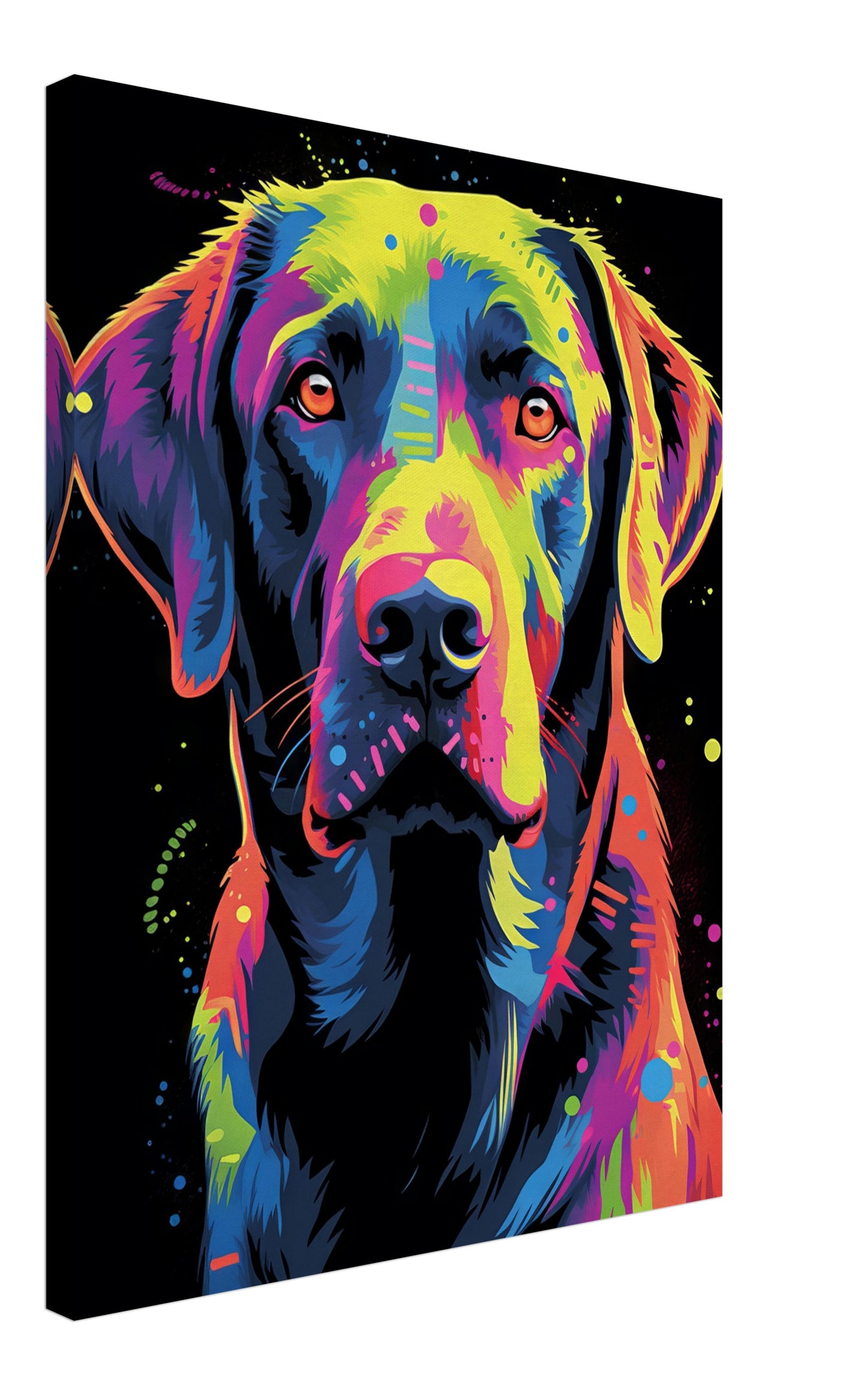 Labrador Hund Pop-Art (DOG03)
