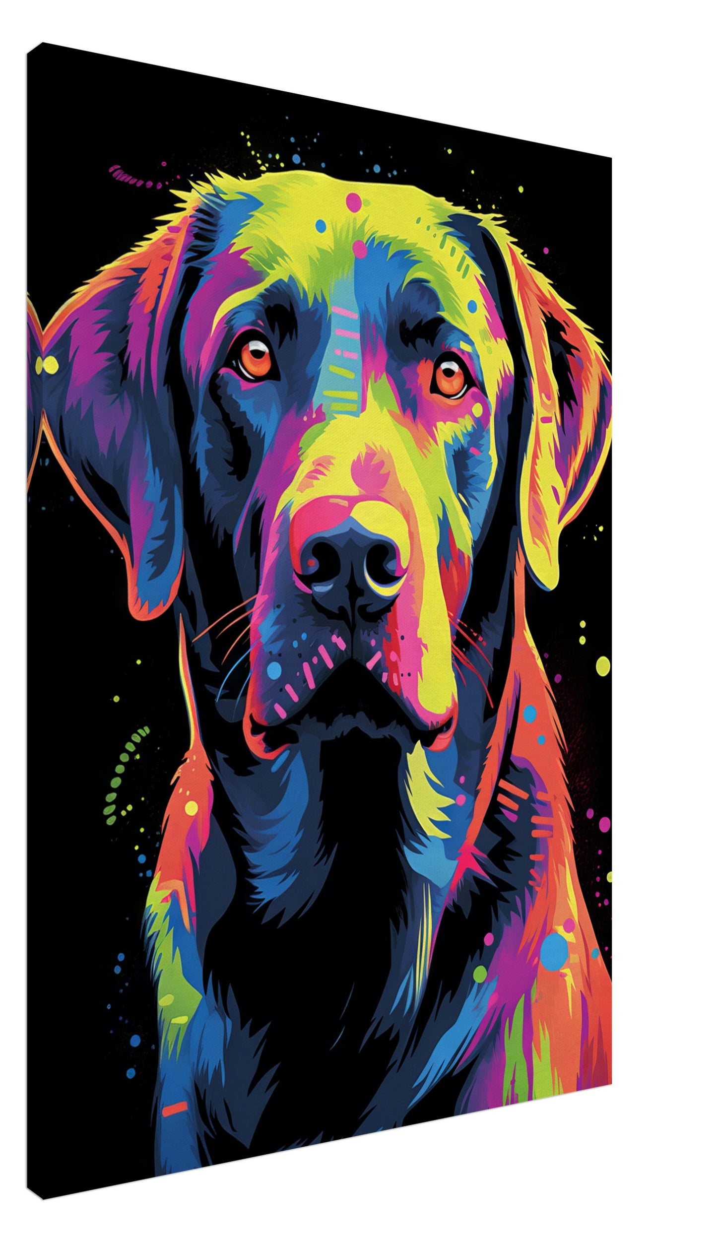 Labrador Hund Pop-Art (DOG03)