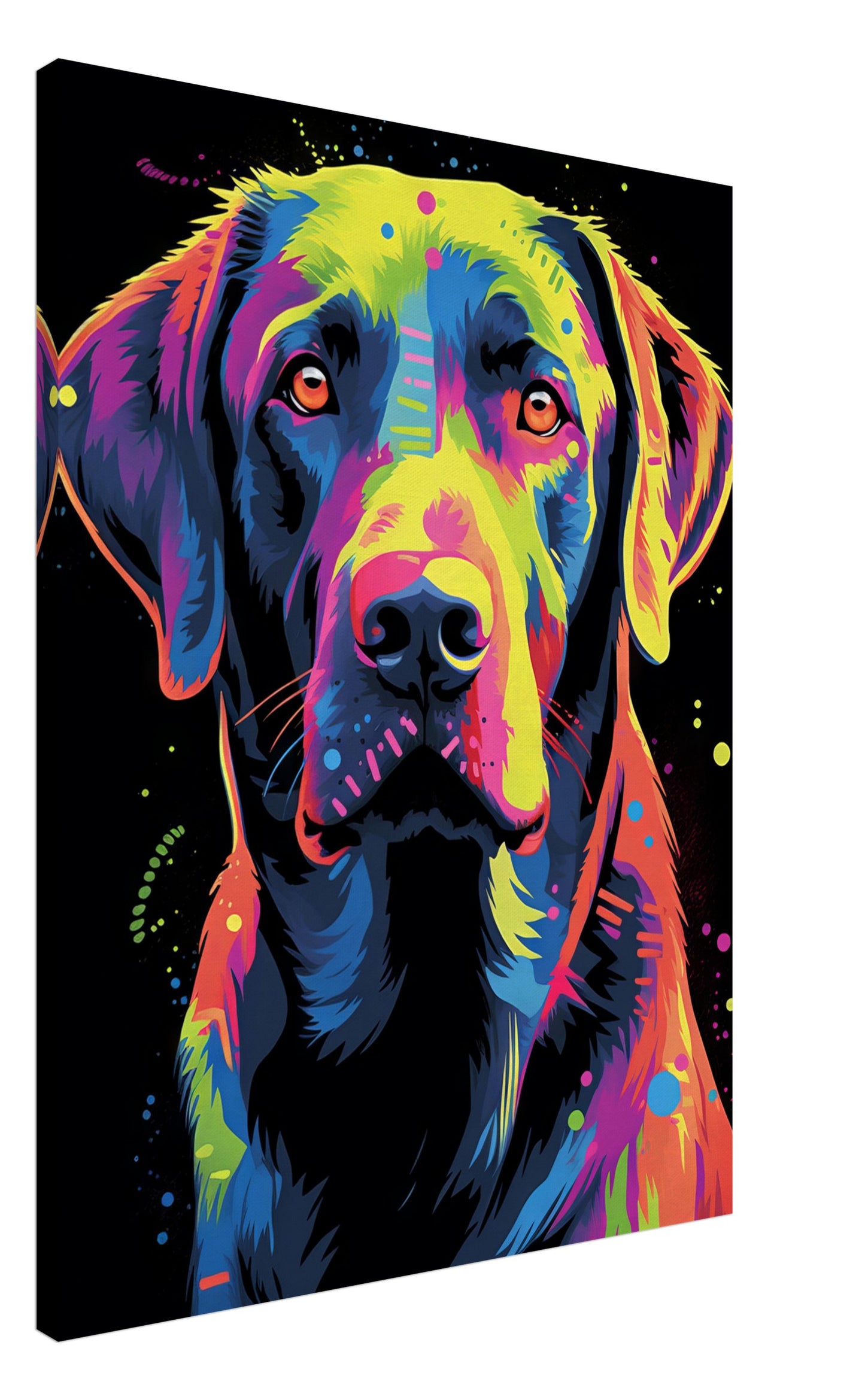 Labrador Hund Pop-Art (DOG03)
