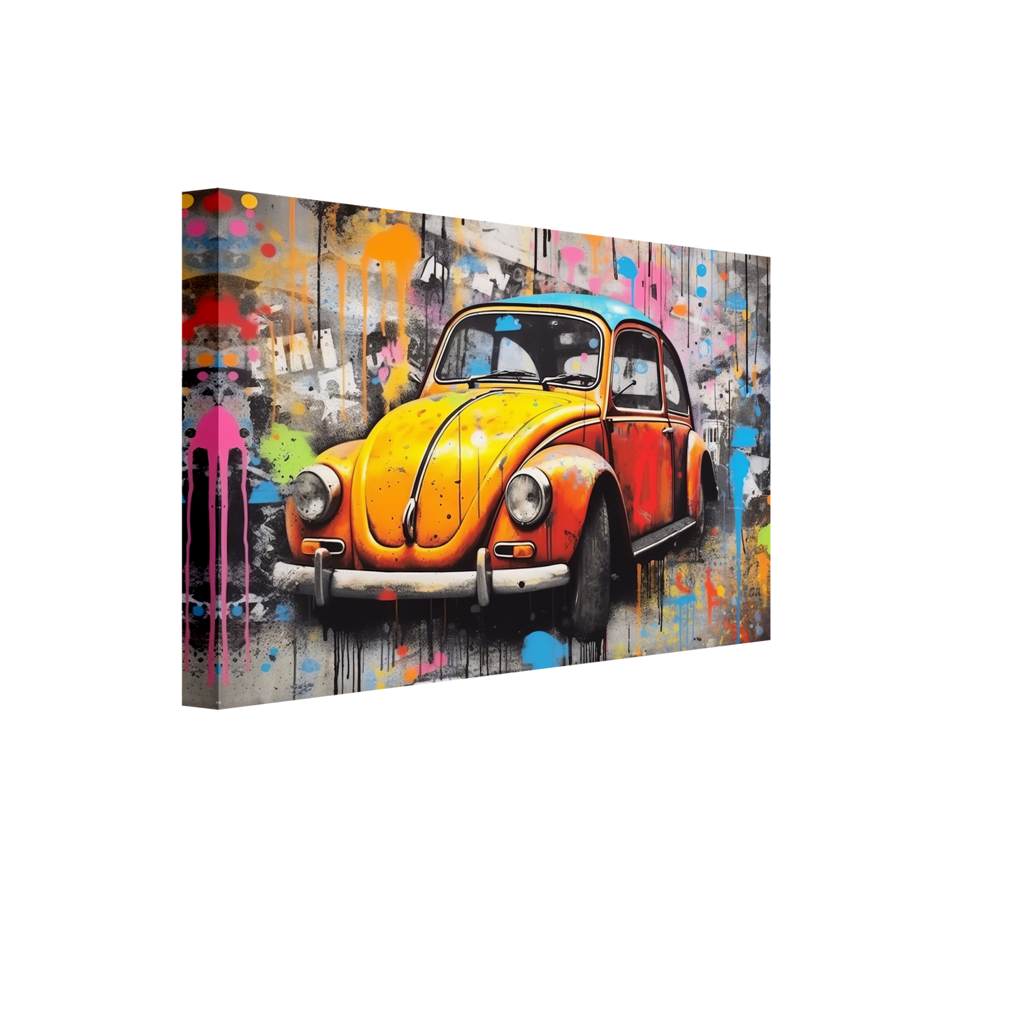 Volkswagen Beetle street art (VW02)