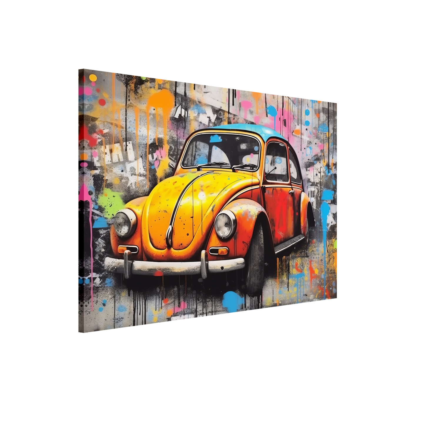 Volkswagen Beetle street art (VW02)