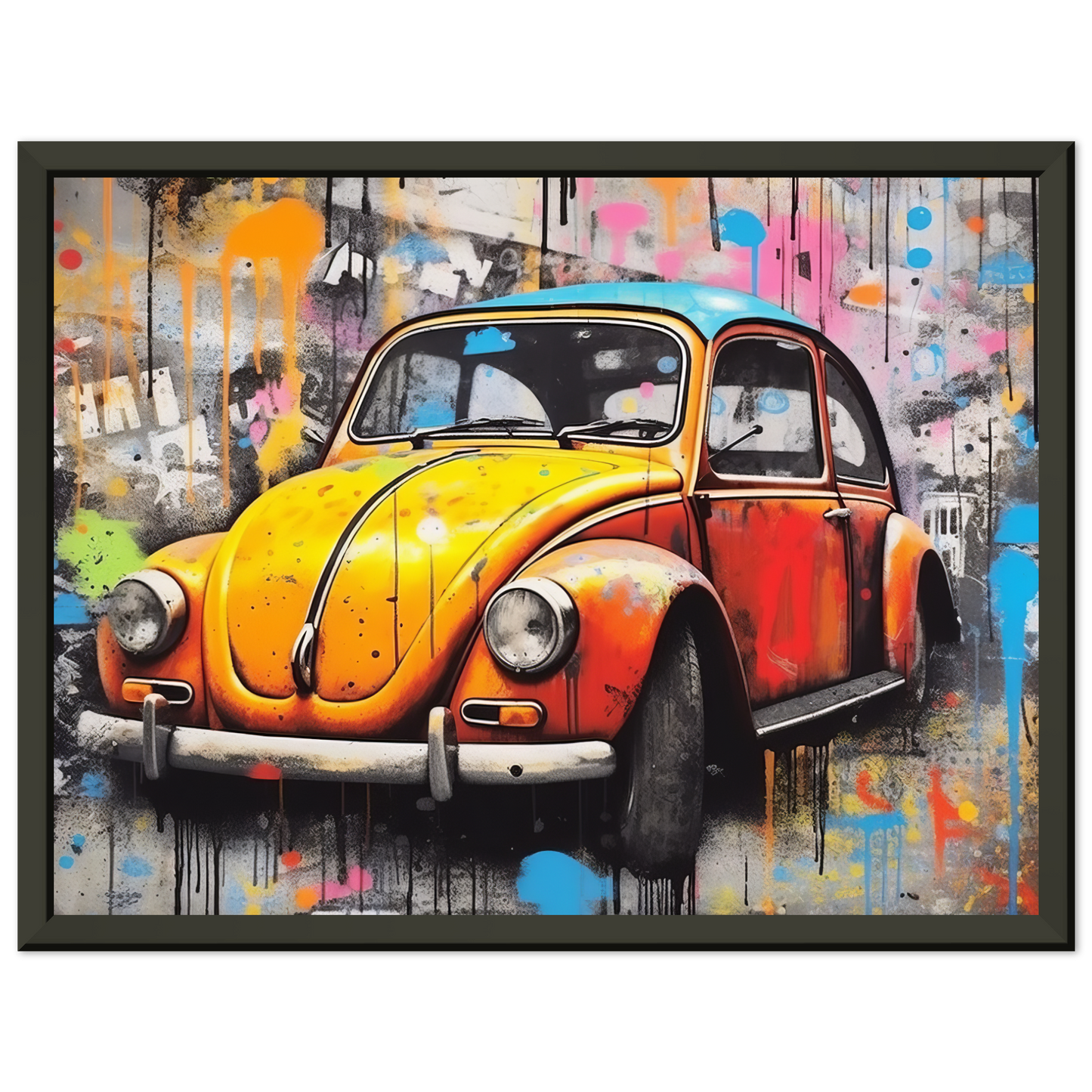 Volkswagen Käfer Beetle Street-Art (VW02)