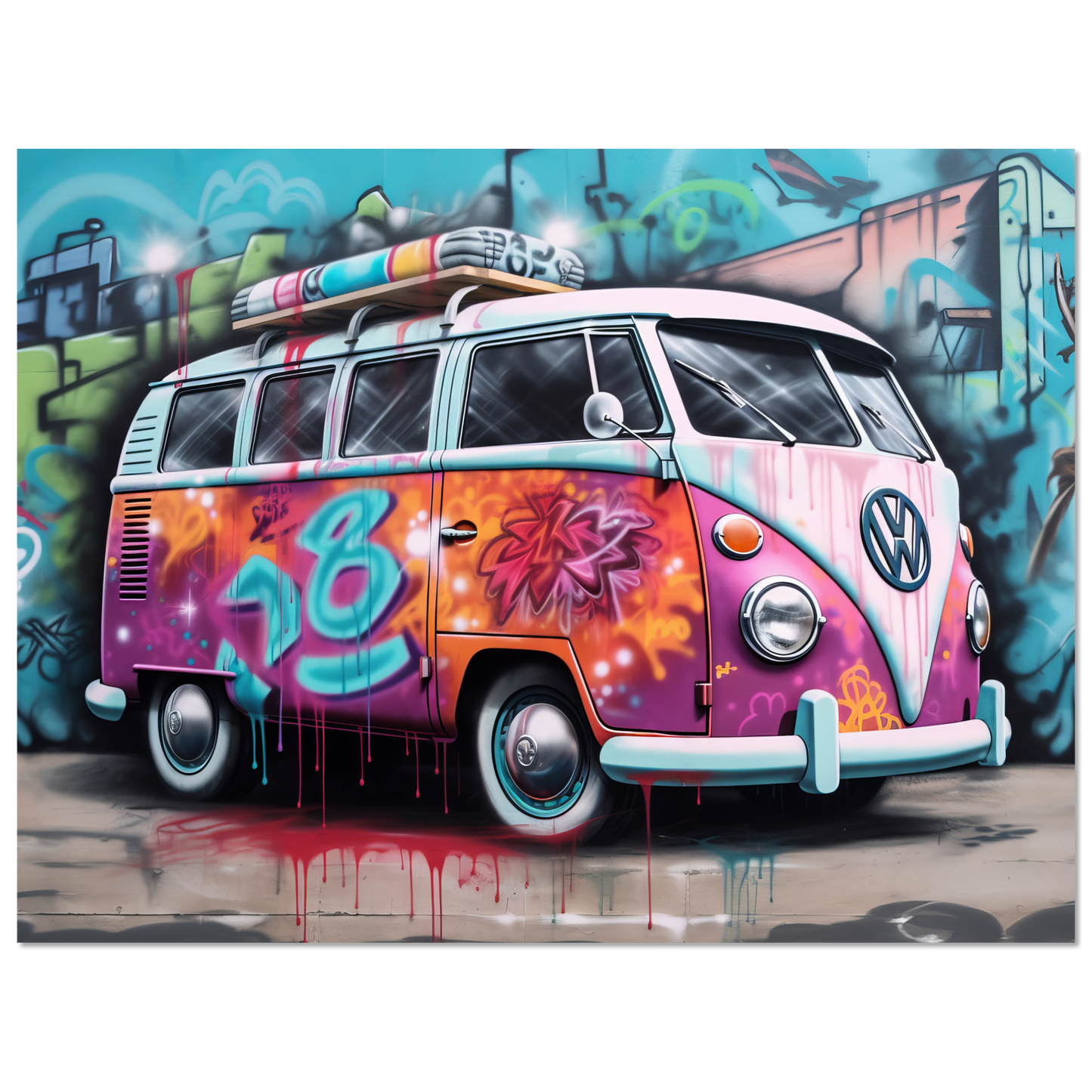 Volkswagen Bulli T1 Street Art (VW05)
