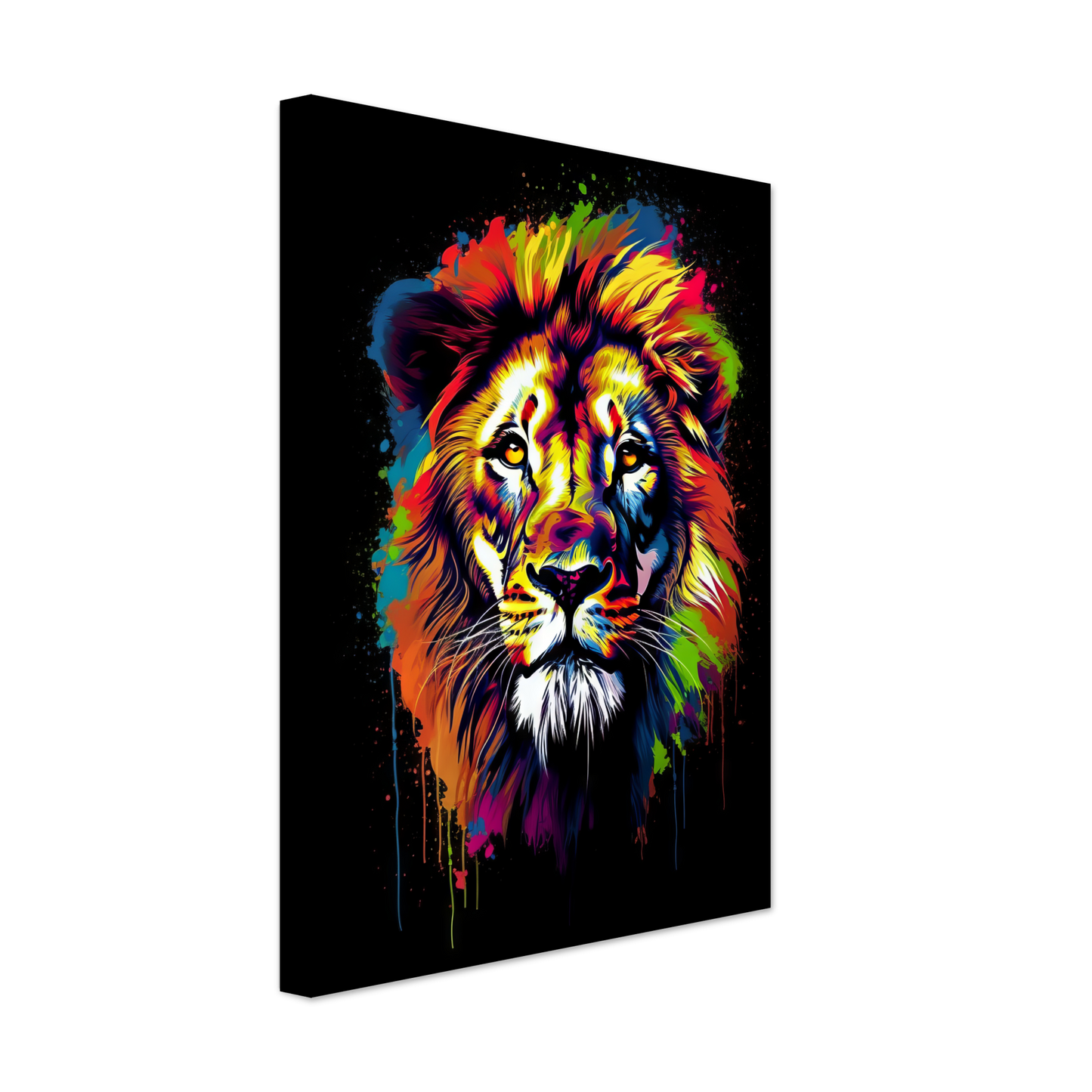 Lion pop art (WILD03)