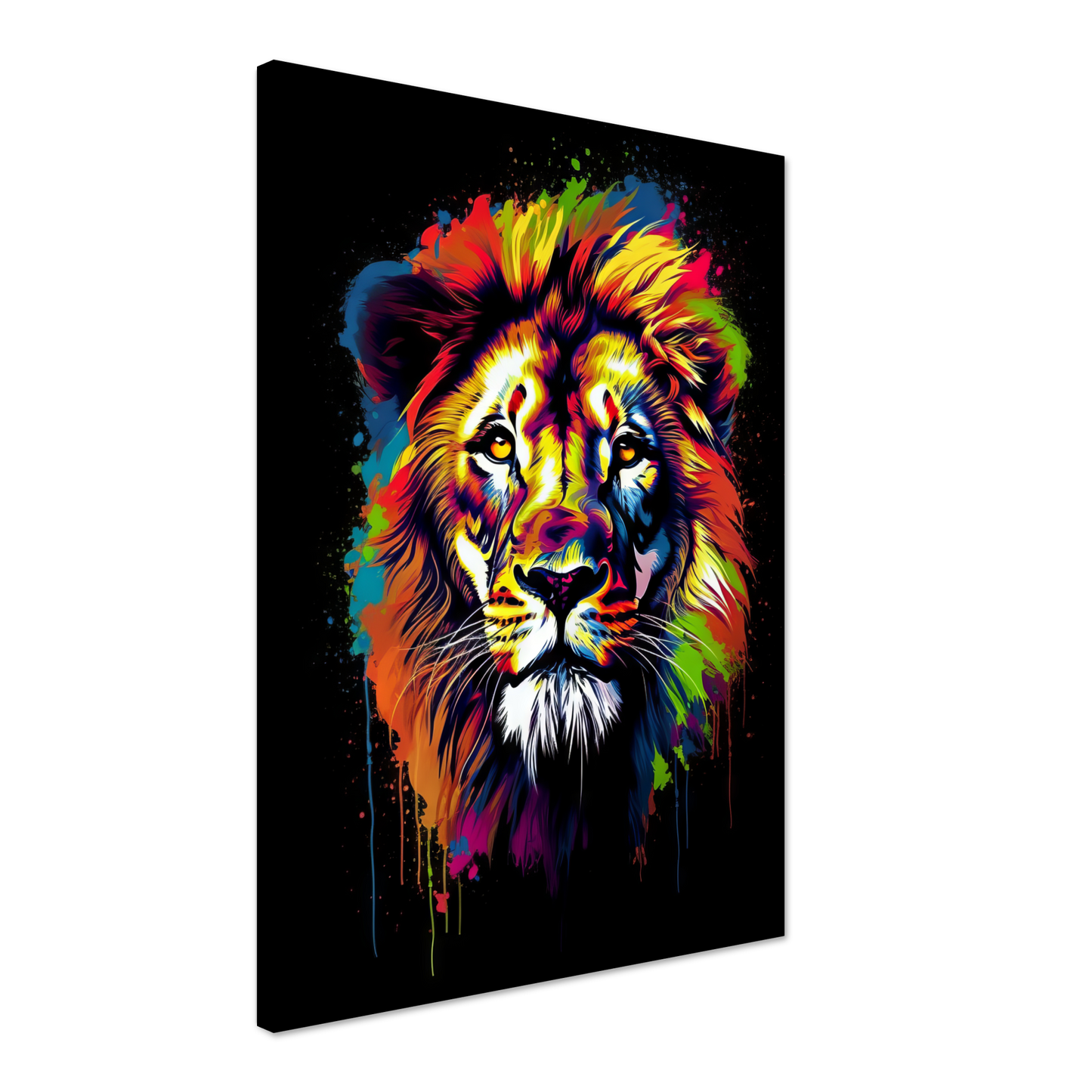 Lion pop art (WILD03)