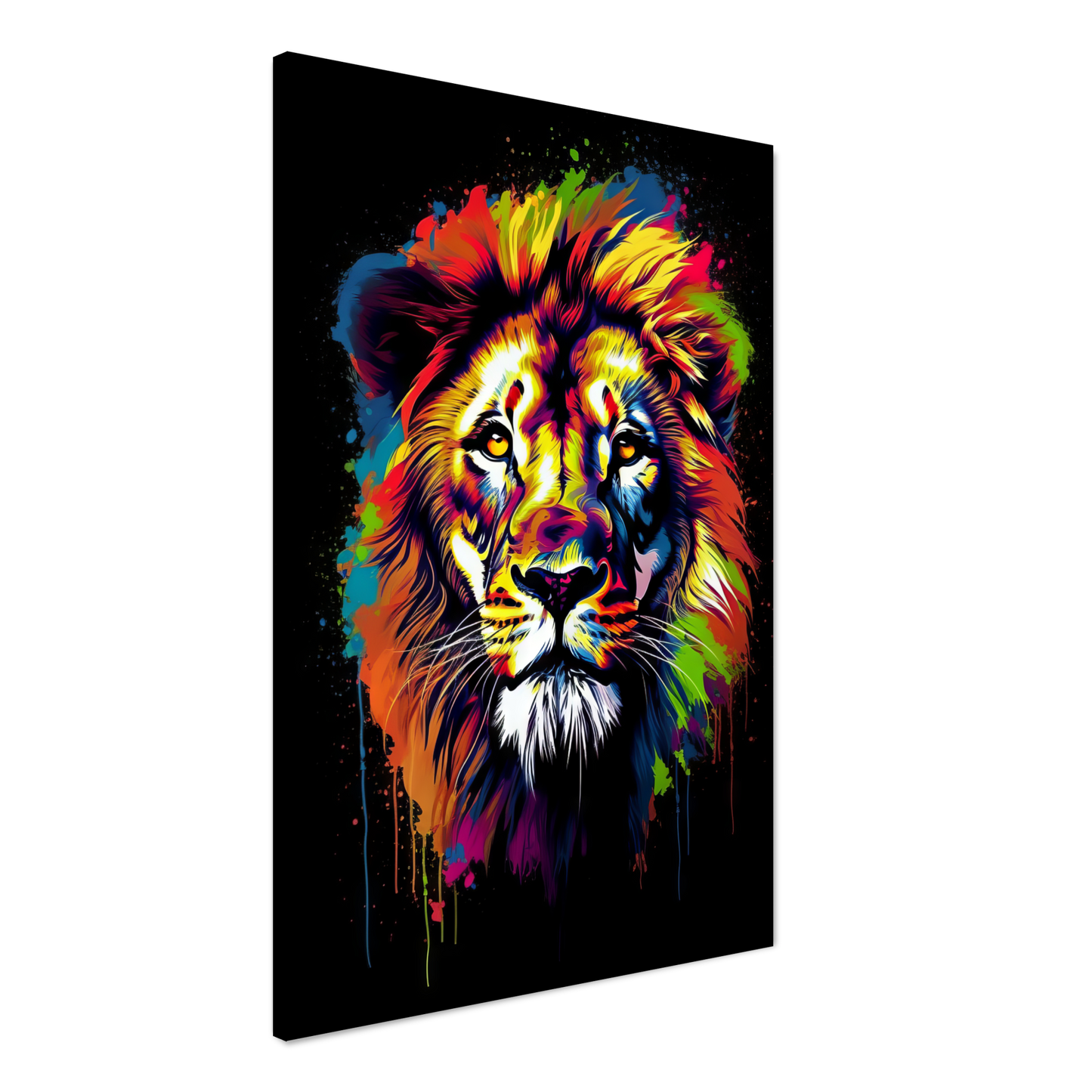 Lion pop art (WILD03)