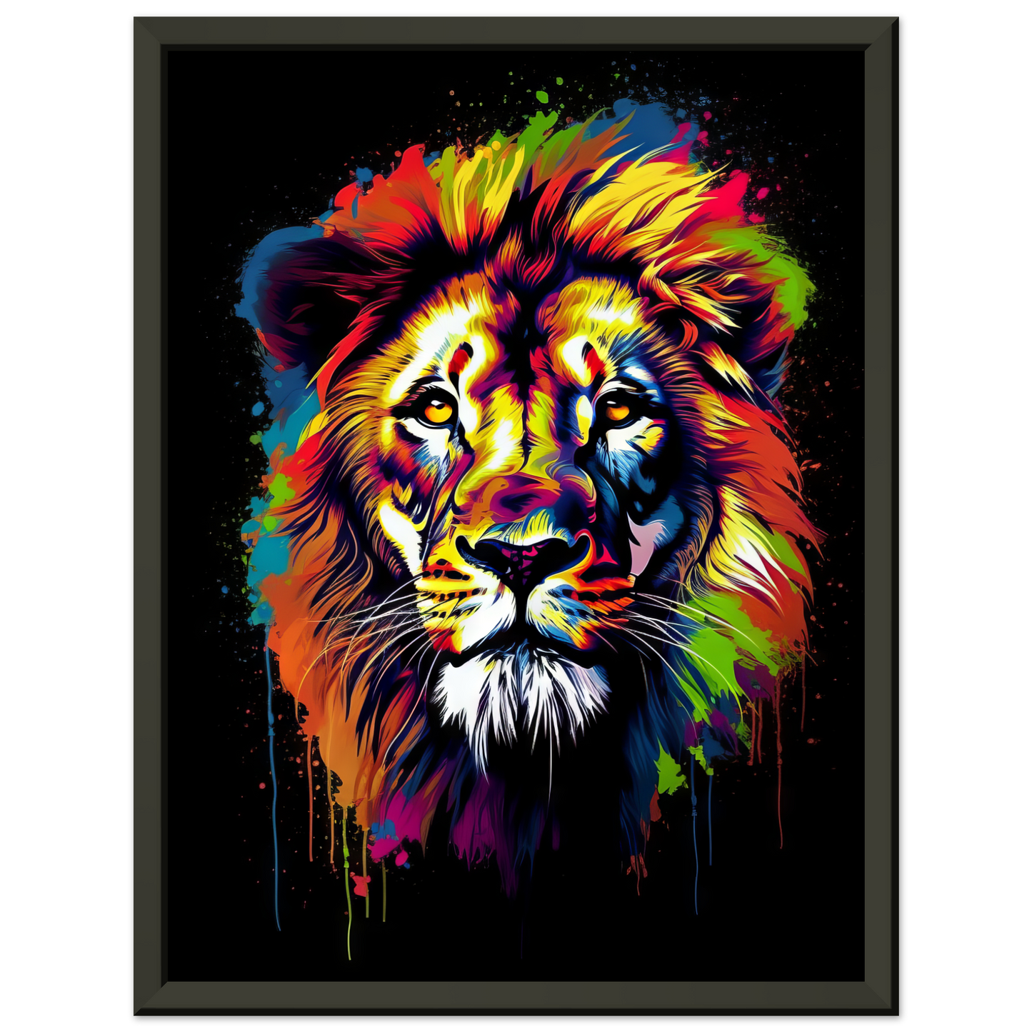 Lion pop art (WILD03)