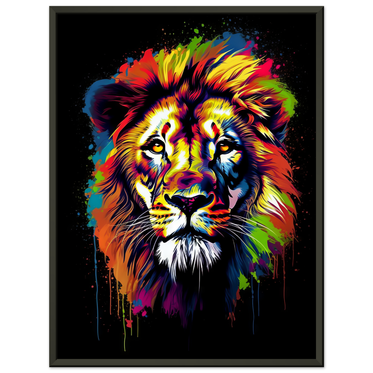 Lion pop art (WILD03)