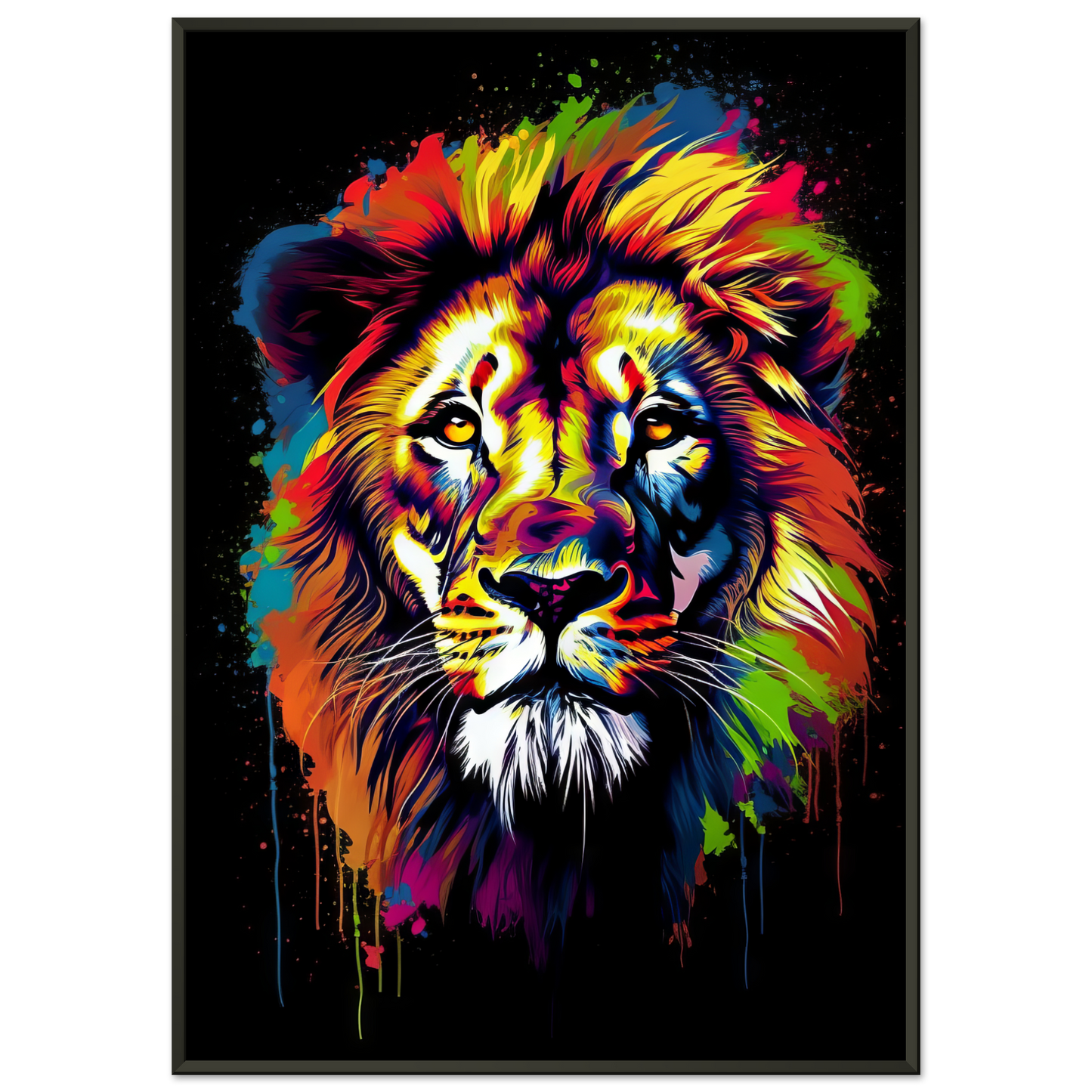 Lion pop art (WILD03)