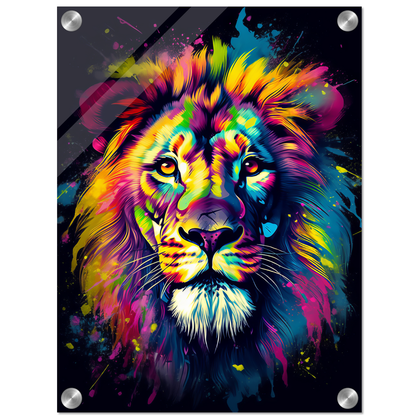 Löwe Pop-Art (WILD04)