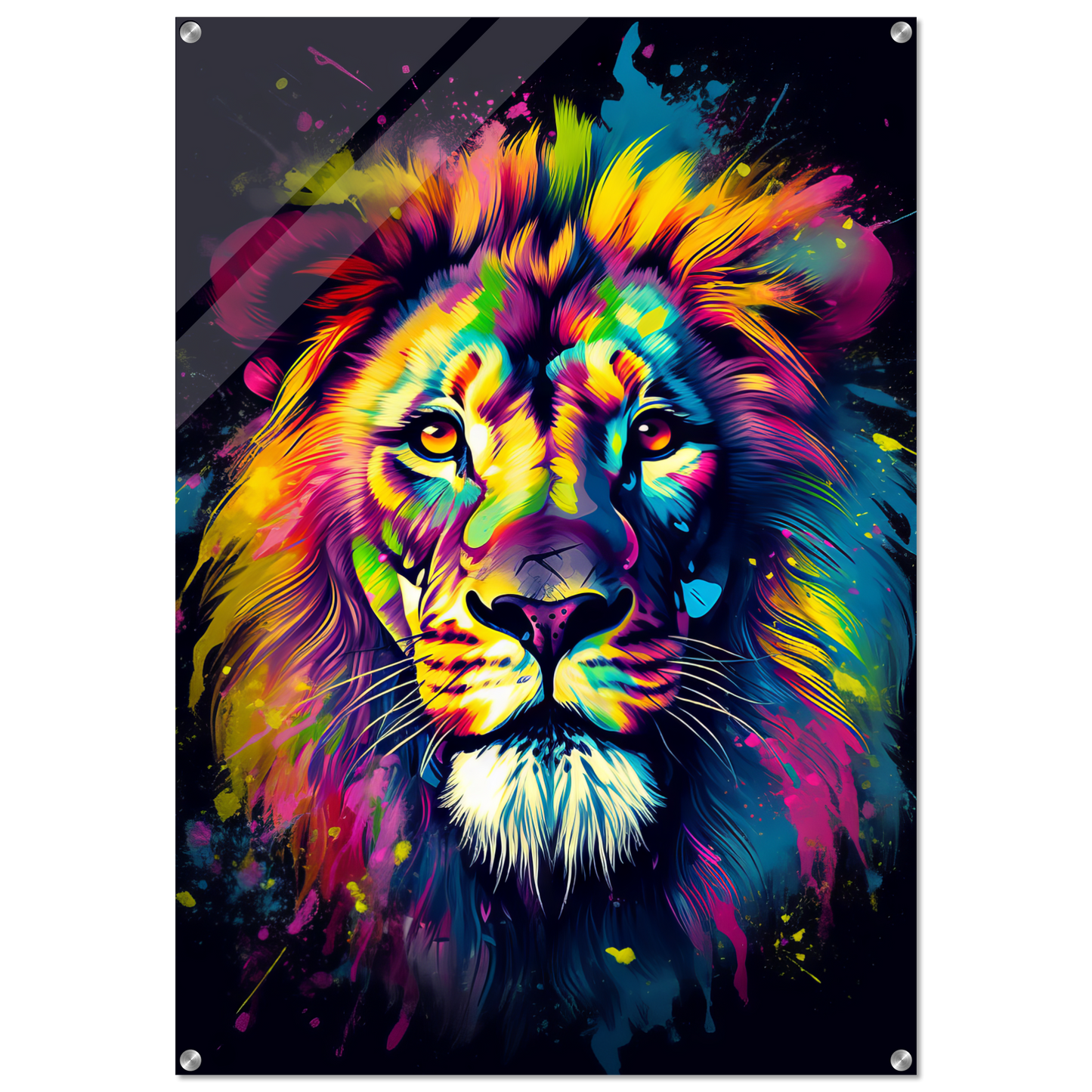 Löwe Pop-Art (WILD04)