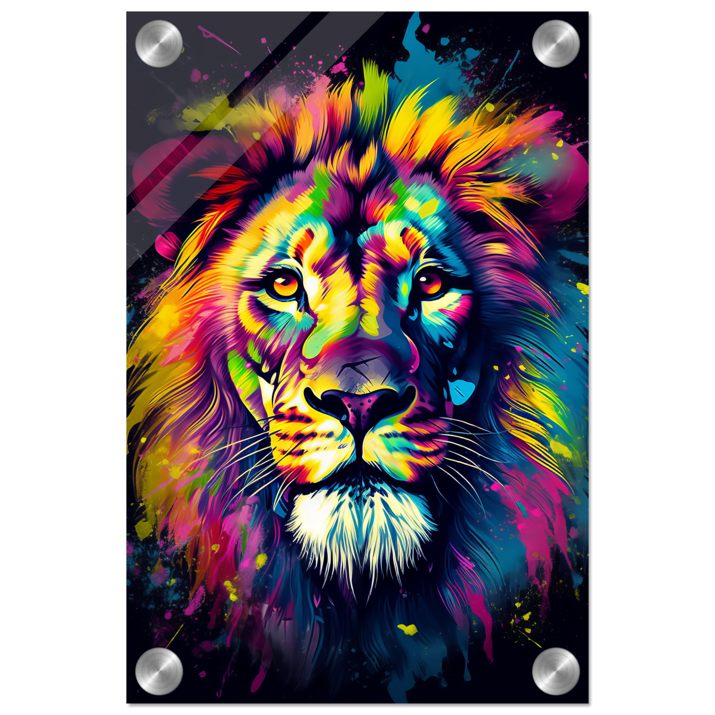 Löwe Pop-Art (WILD04)