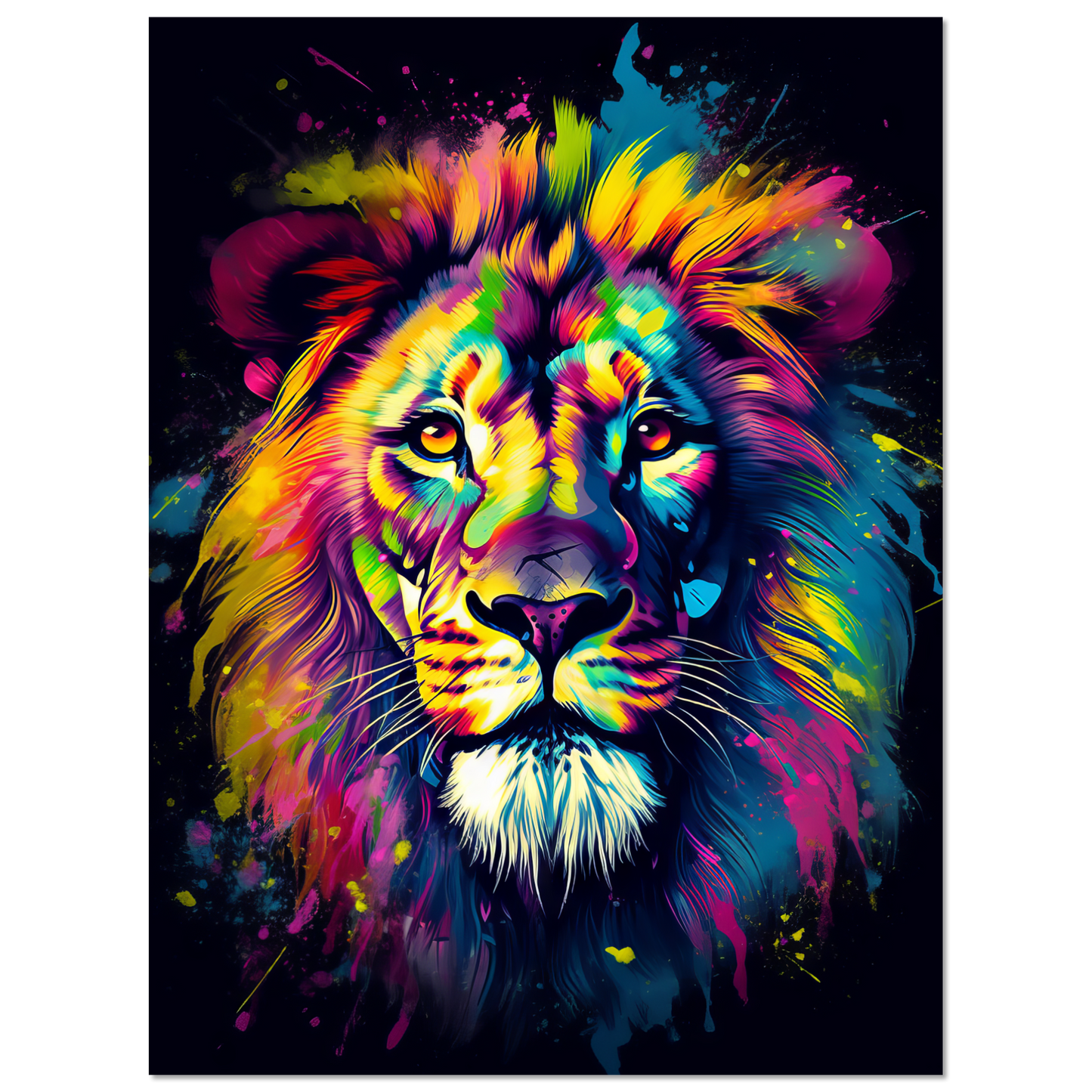 Löwe Pop-Art (WILD04)