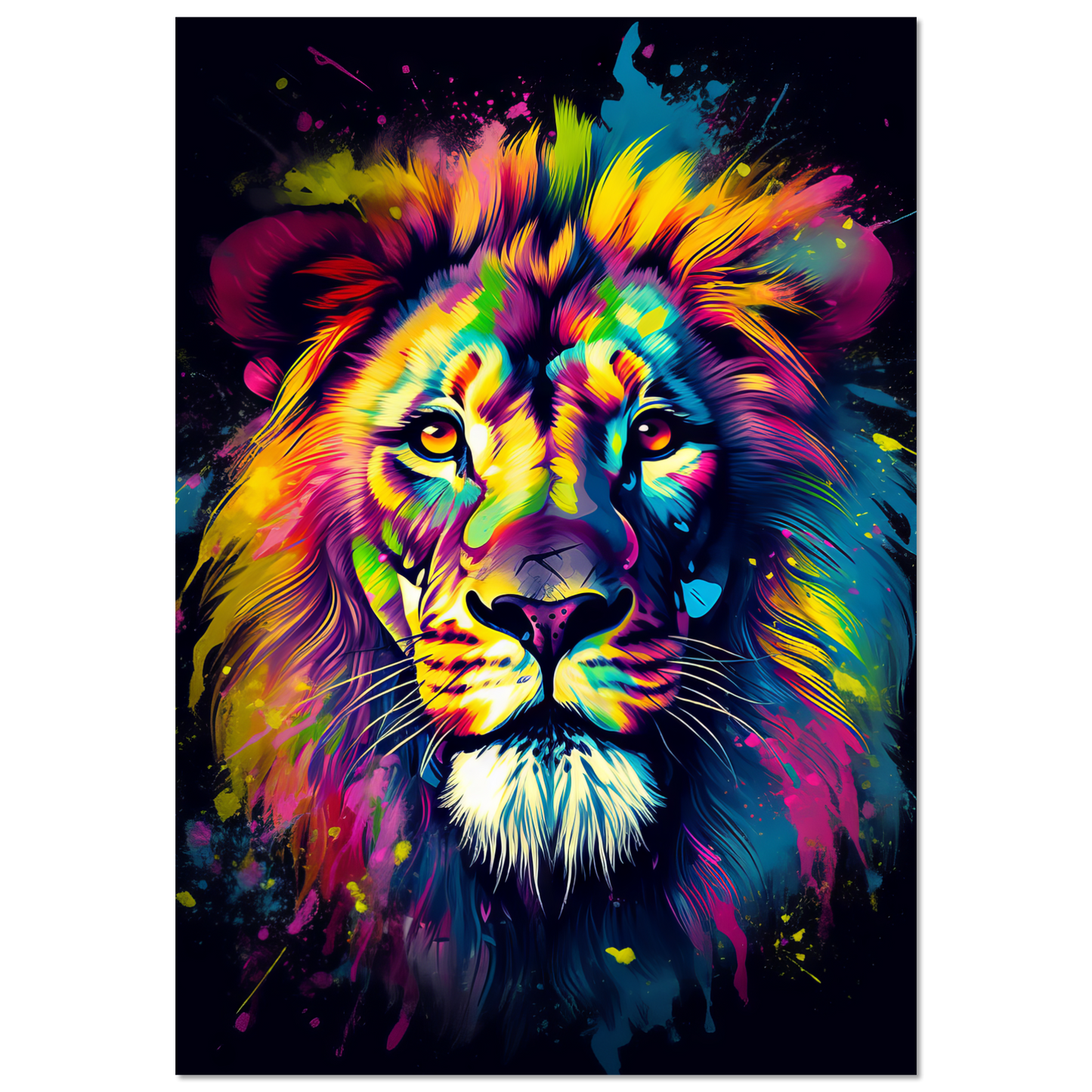 Löwe Pop-Art (WILD04)