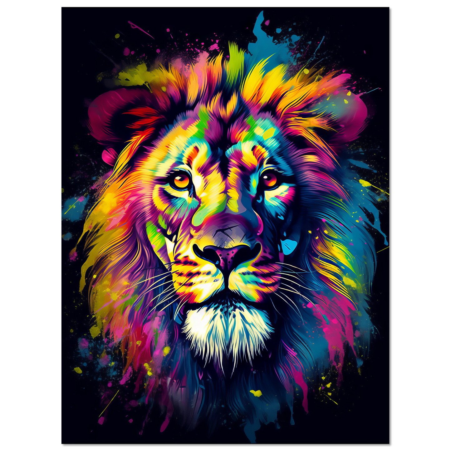 Löwe Pop-Art (WILD04)