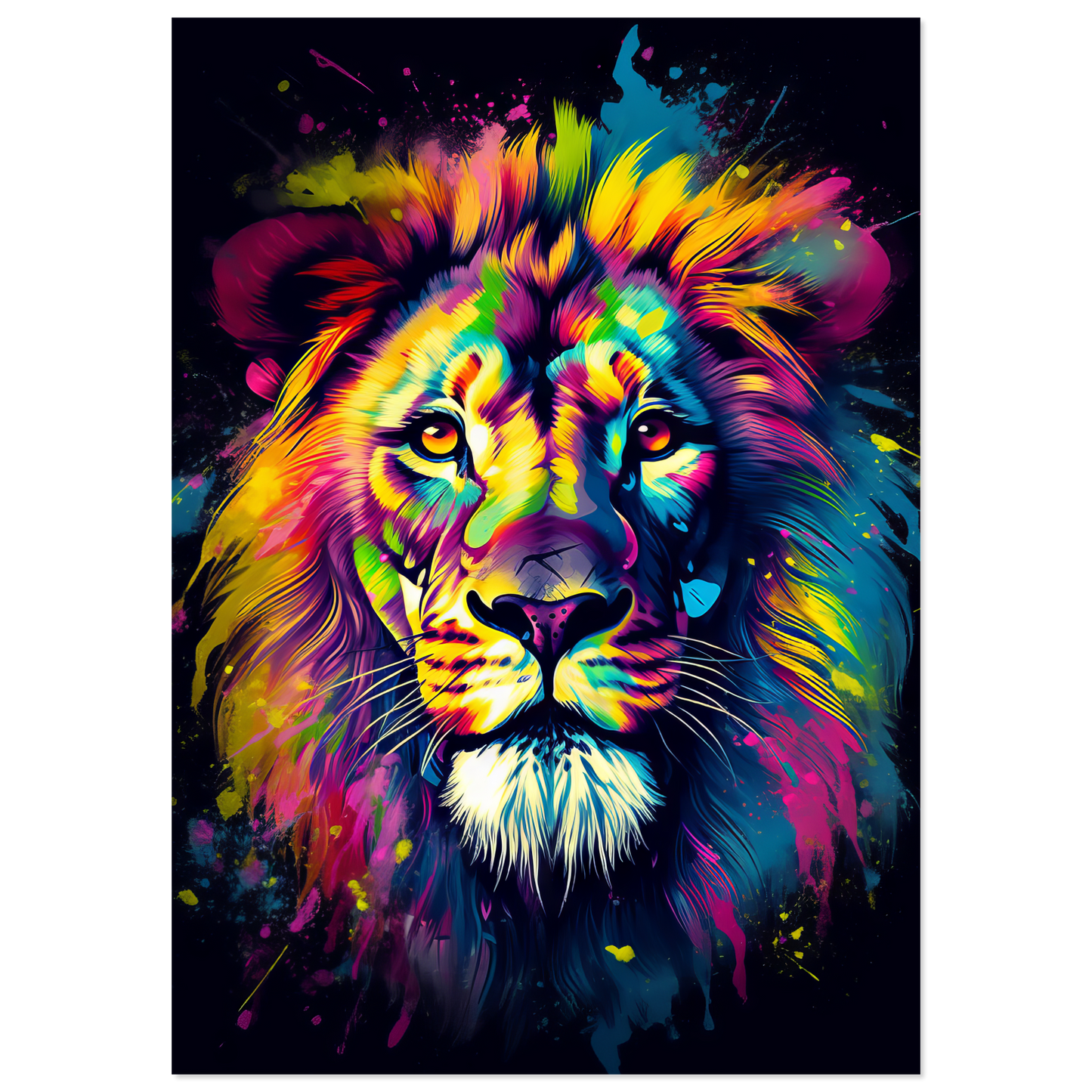 Löwe Pop-Art (WILD04)