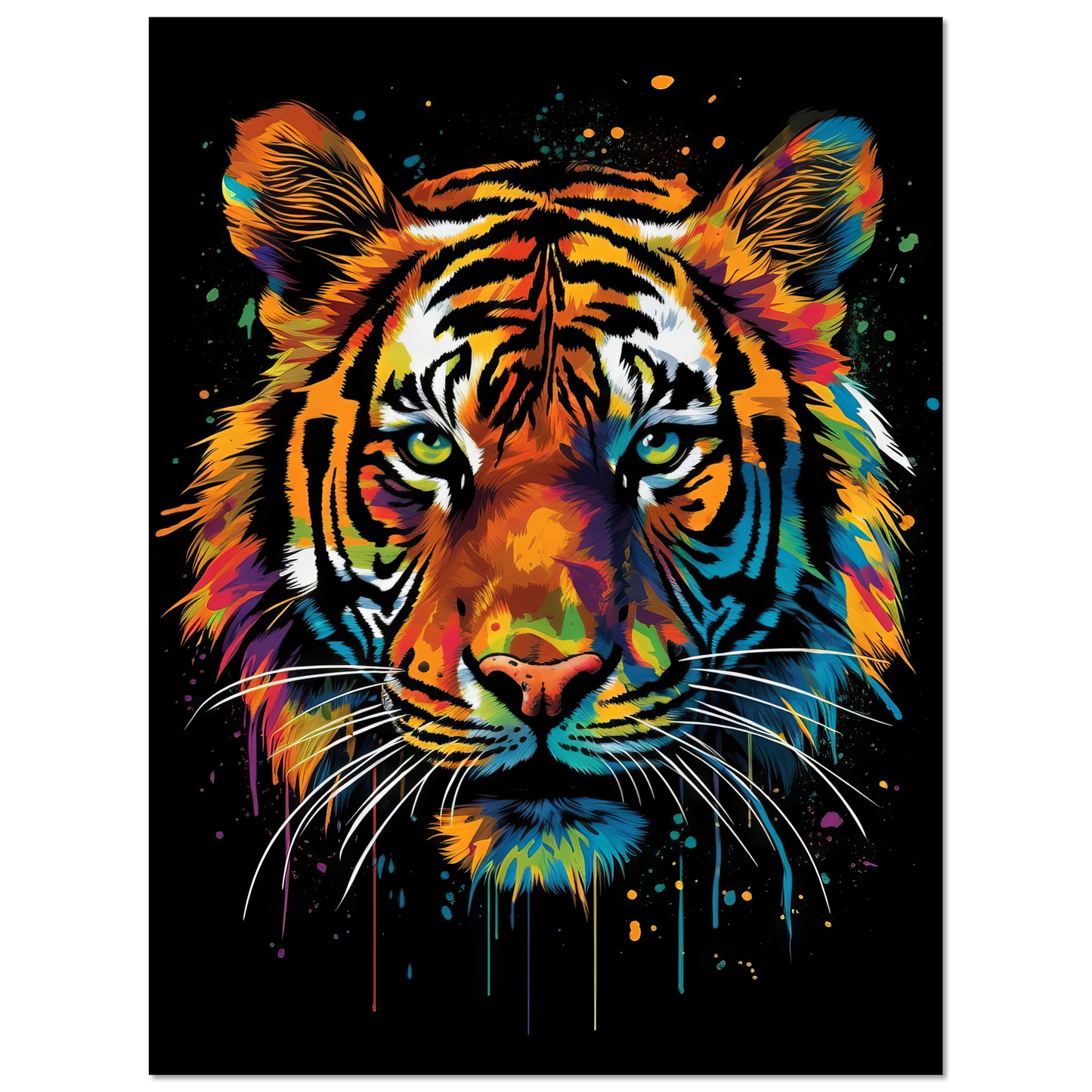 Tiger Pop-Art (WILD09)