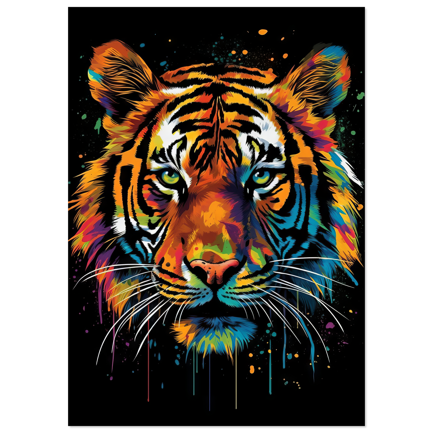 Tiger Pop-Art (WILD09)