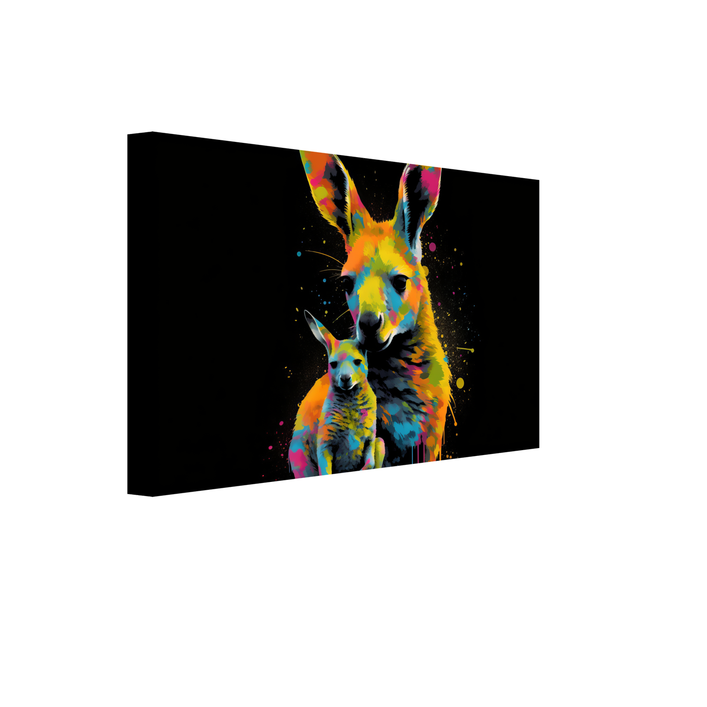 Kangaroos pop art (WILD100)