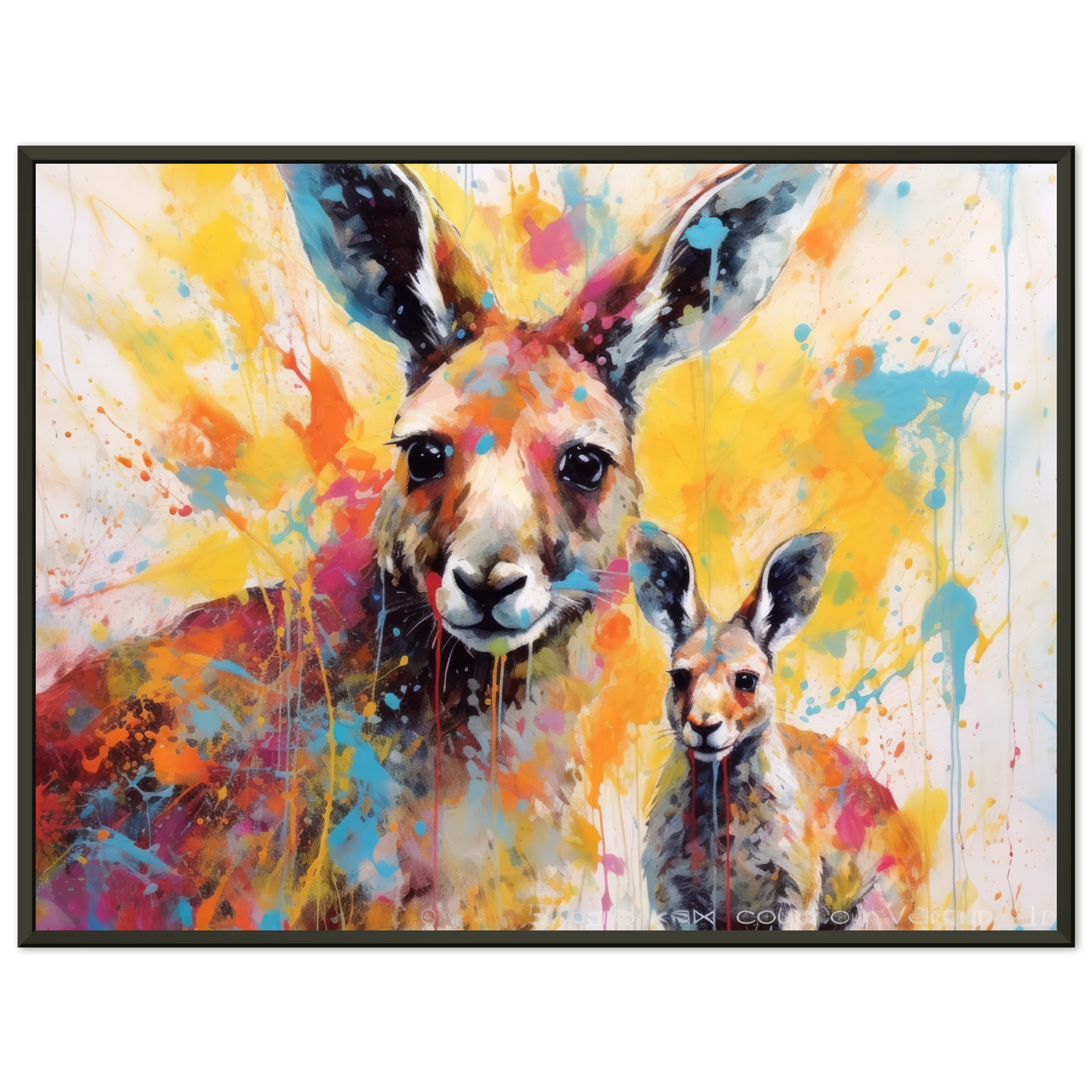 Kängurus Pop-Art (WILD101)