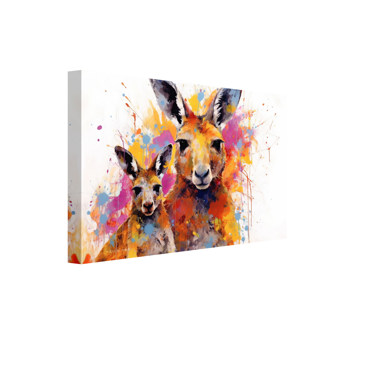 Kängurus Pop-Art (WILD102)