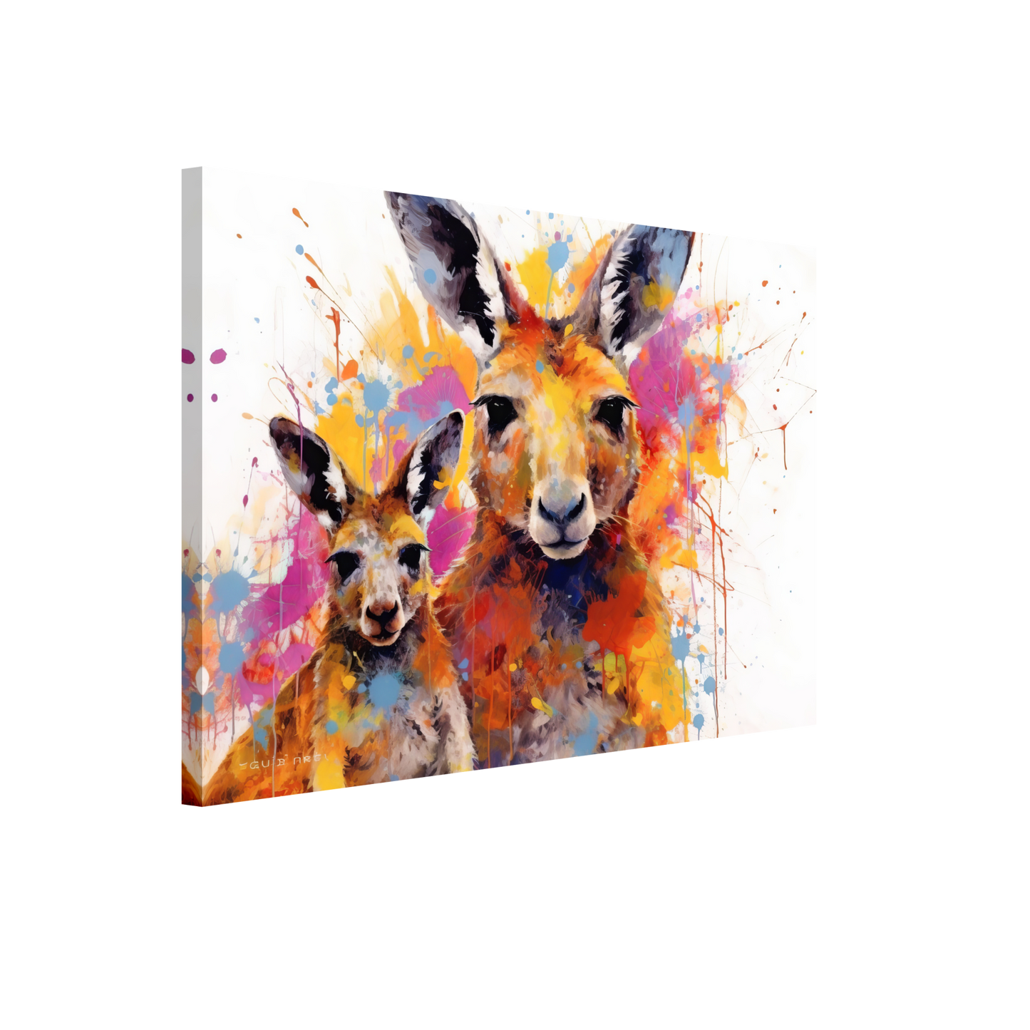 Kängurus Pop-Art (WILD102)