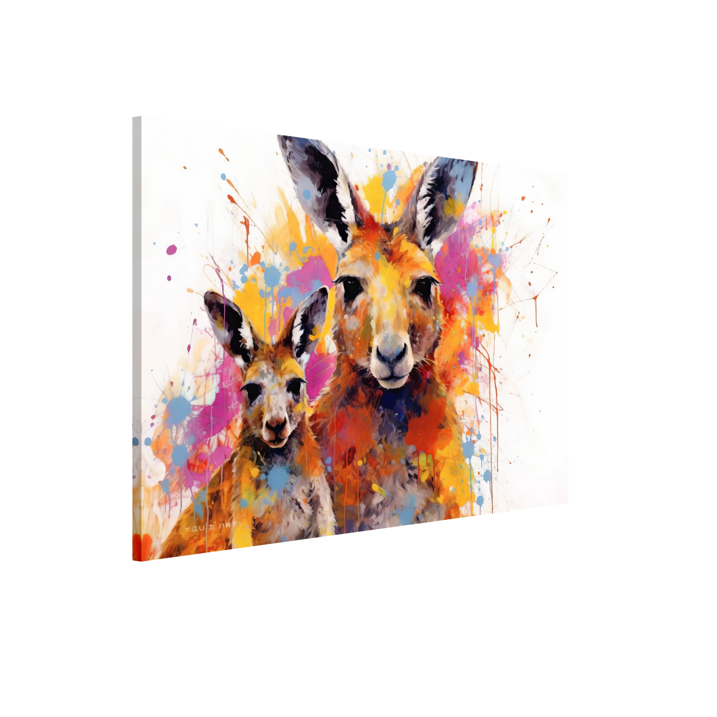 Kängurus Pop-Art (WILD102)